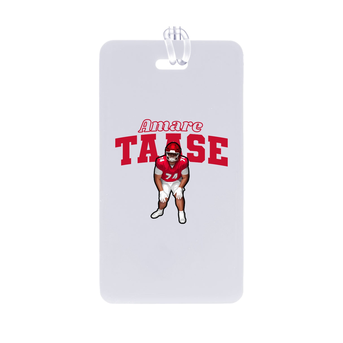 Bag Tag — Name Arch in Classic