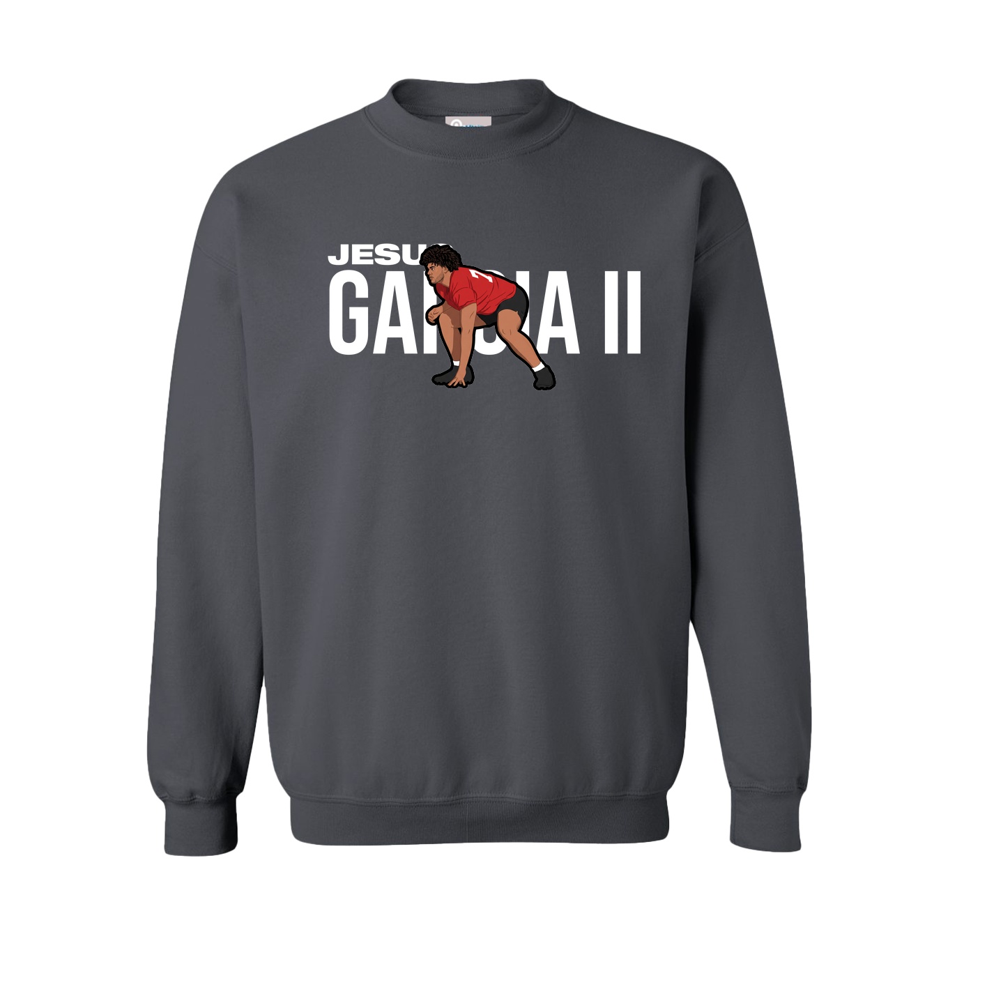 Fleece Crew — Player Name in Grey