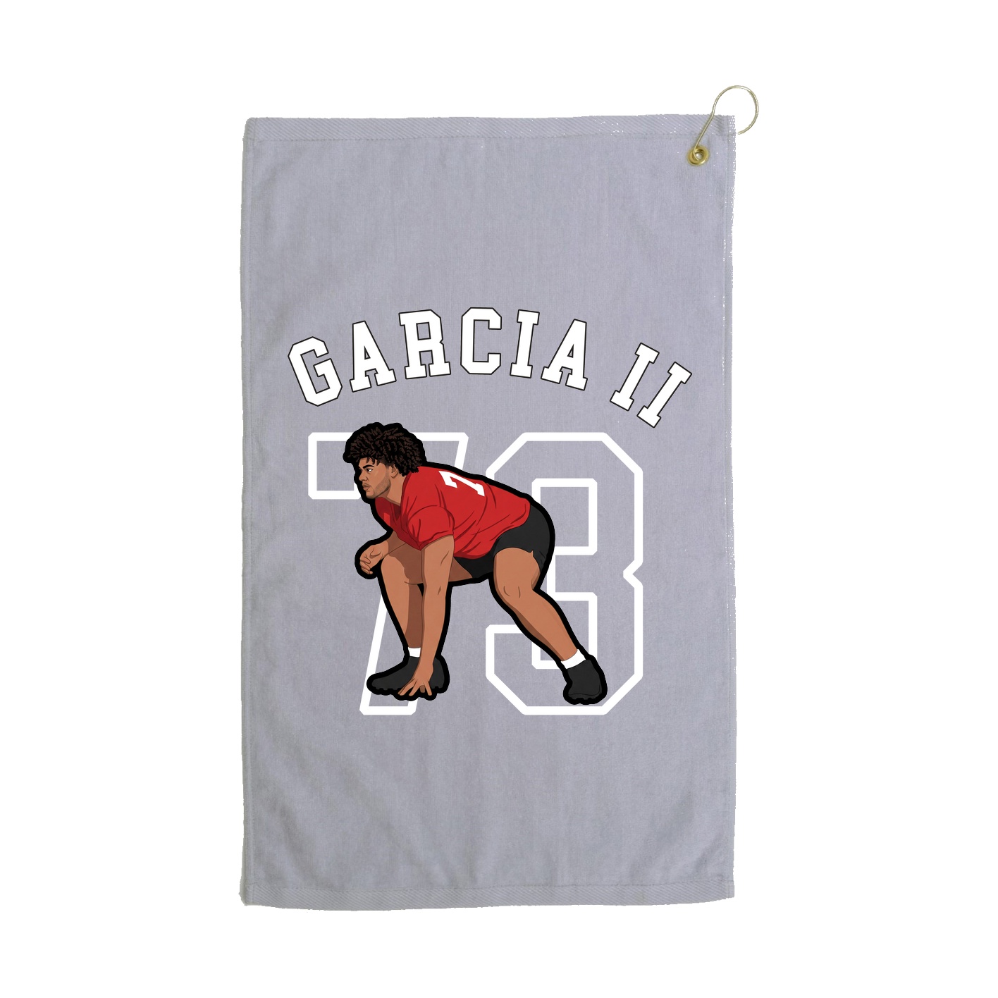Golf Towel — Shirsey Arch in Grey