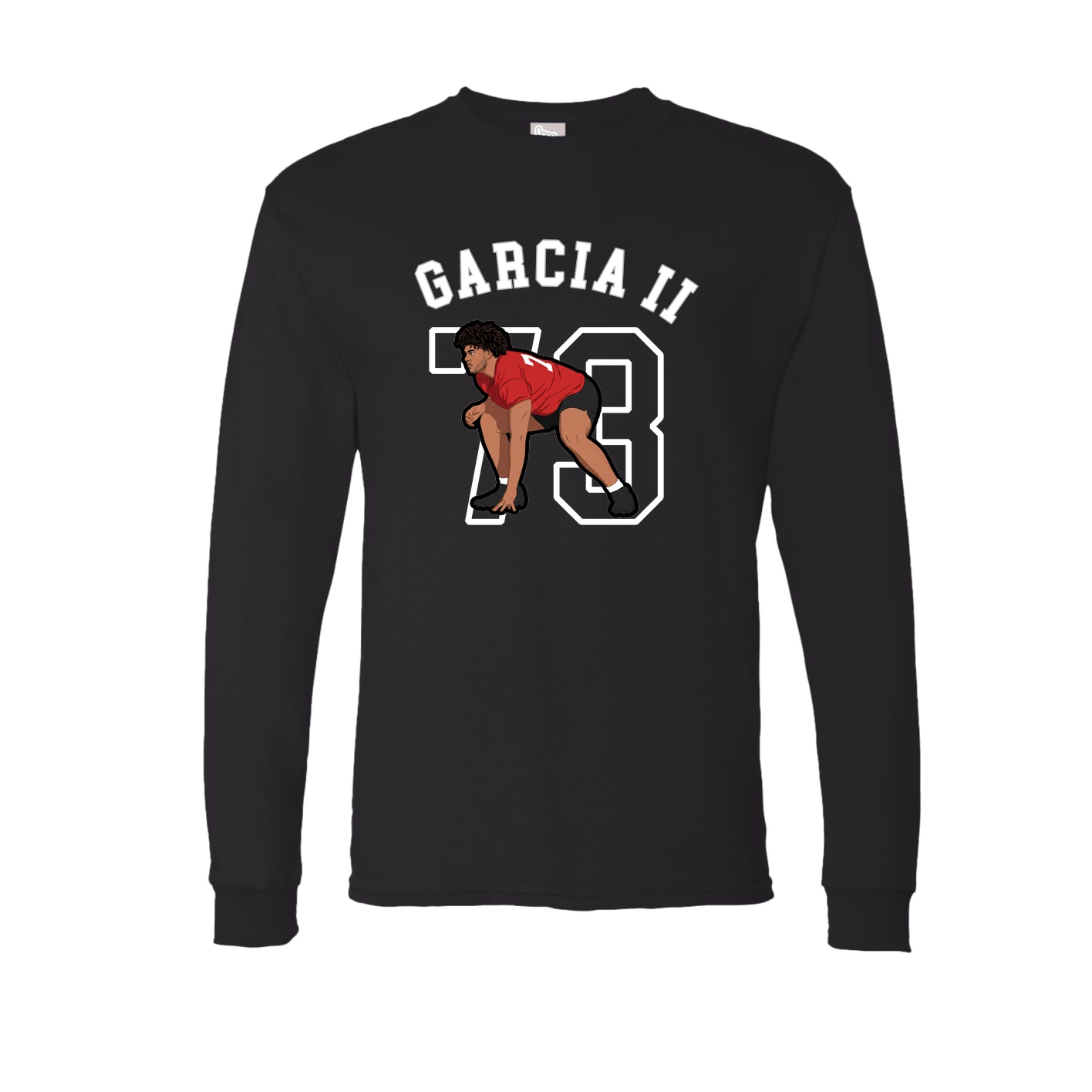 Long Sleeve Tee — Shirsey Arch in Black