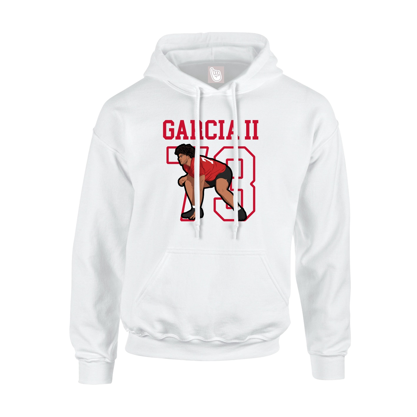 Youth Hoodie — Shirsey in White