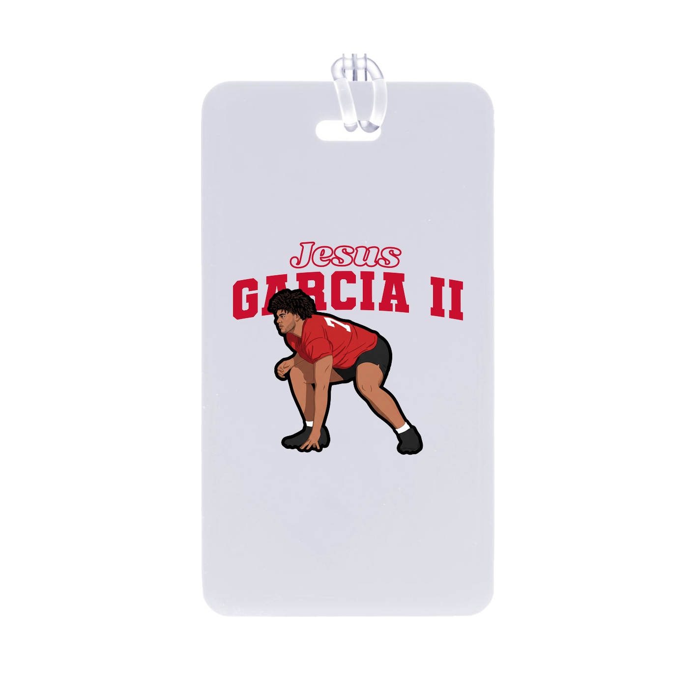 Bag Tag — Name Arch in Classic