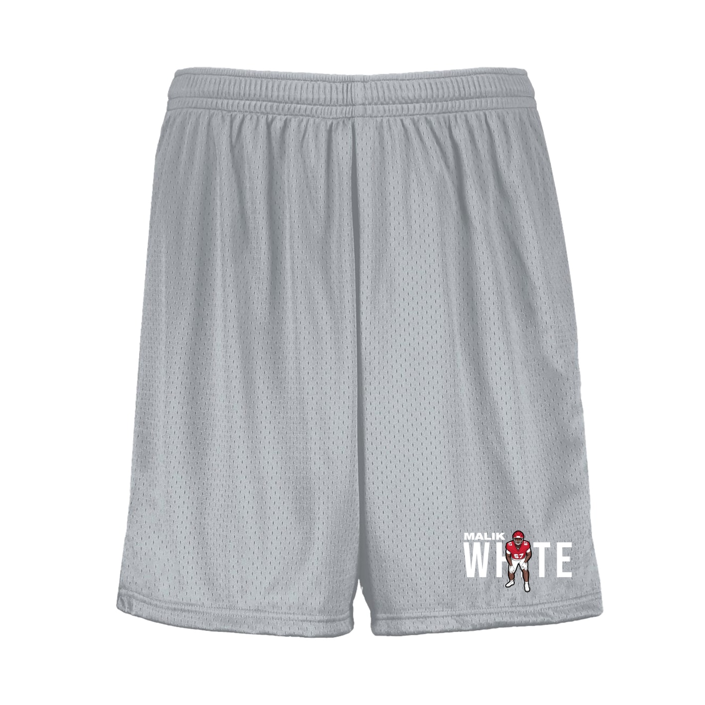 Shorts — Player Name in Silver