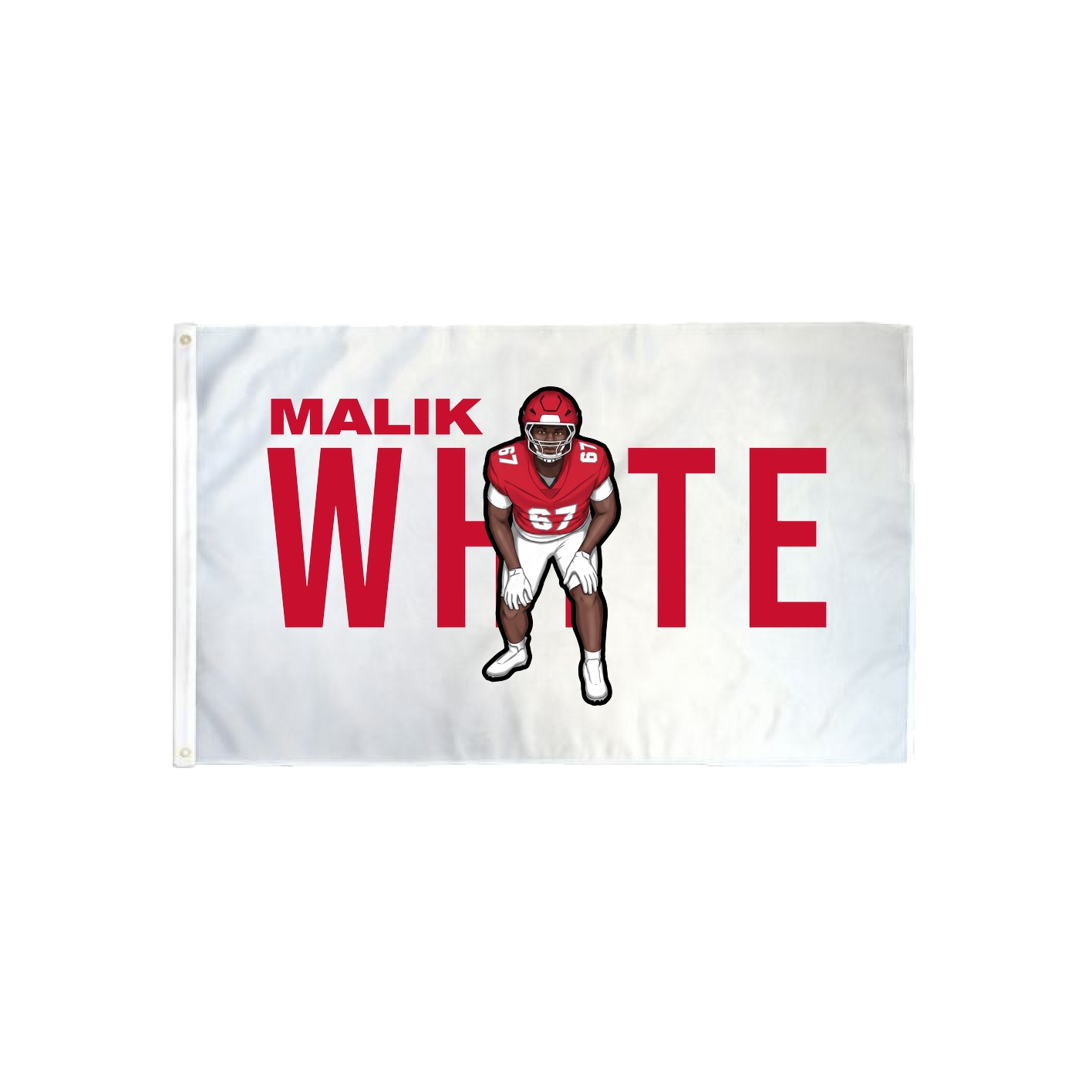 3x5 Flag — Player Name in Classic