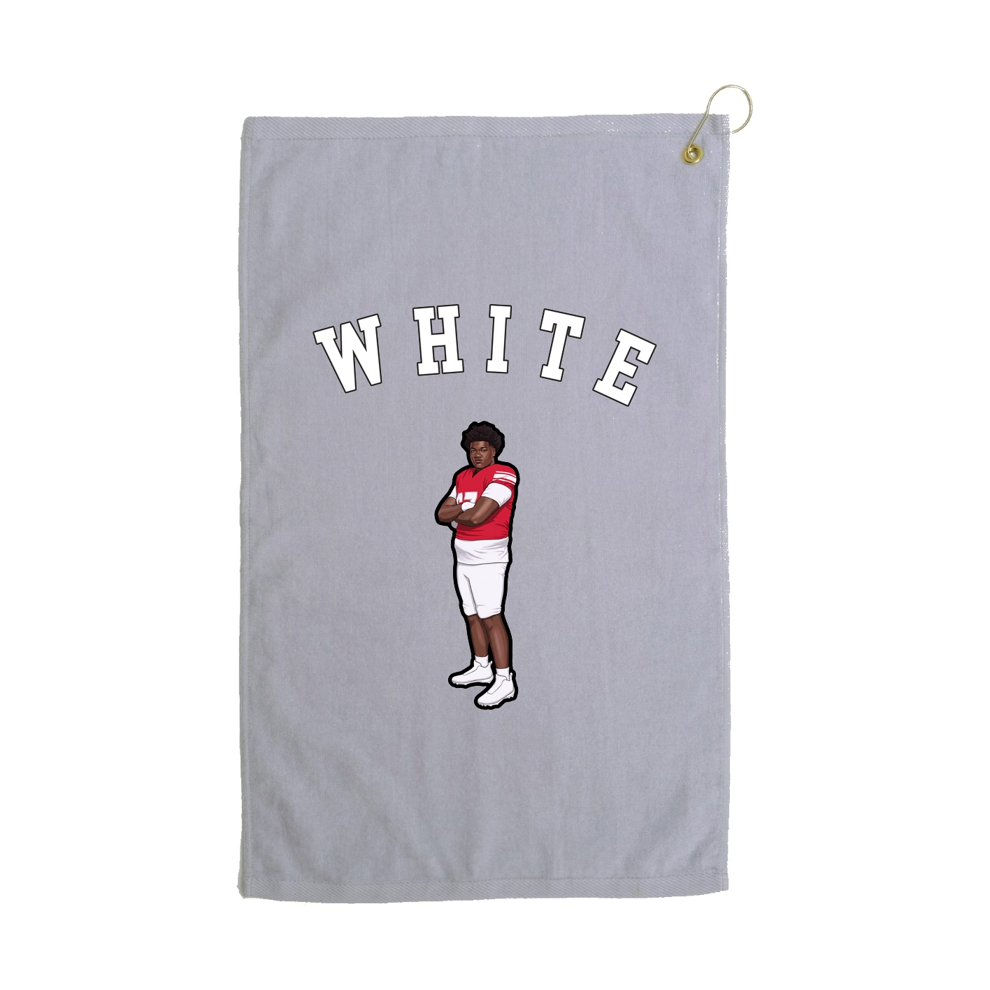 Golf Towel — Shirsey Arch in Grey
