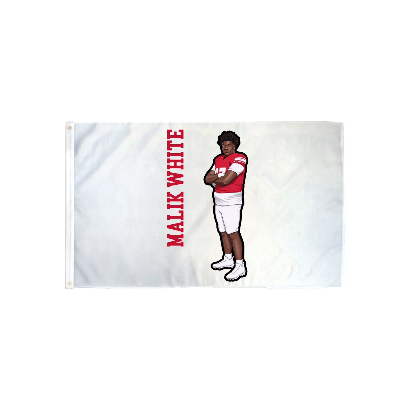 3x5 Flag — Name Vertical in Classic