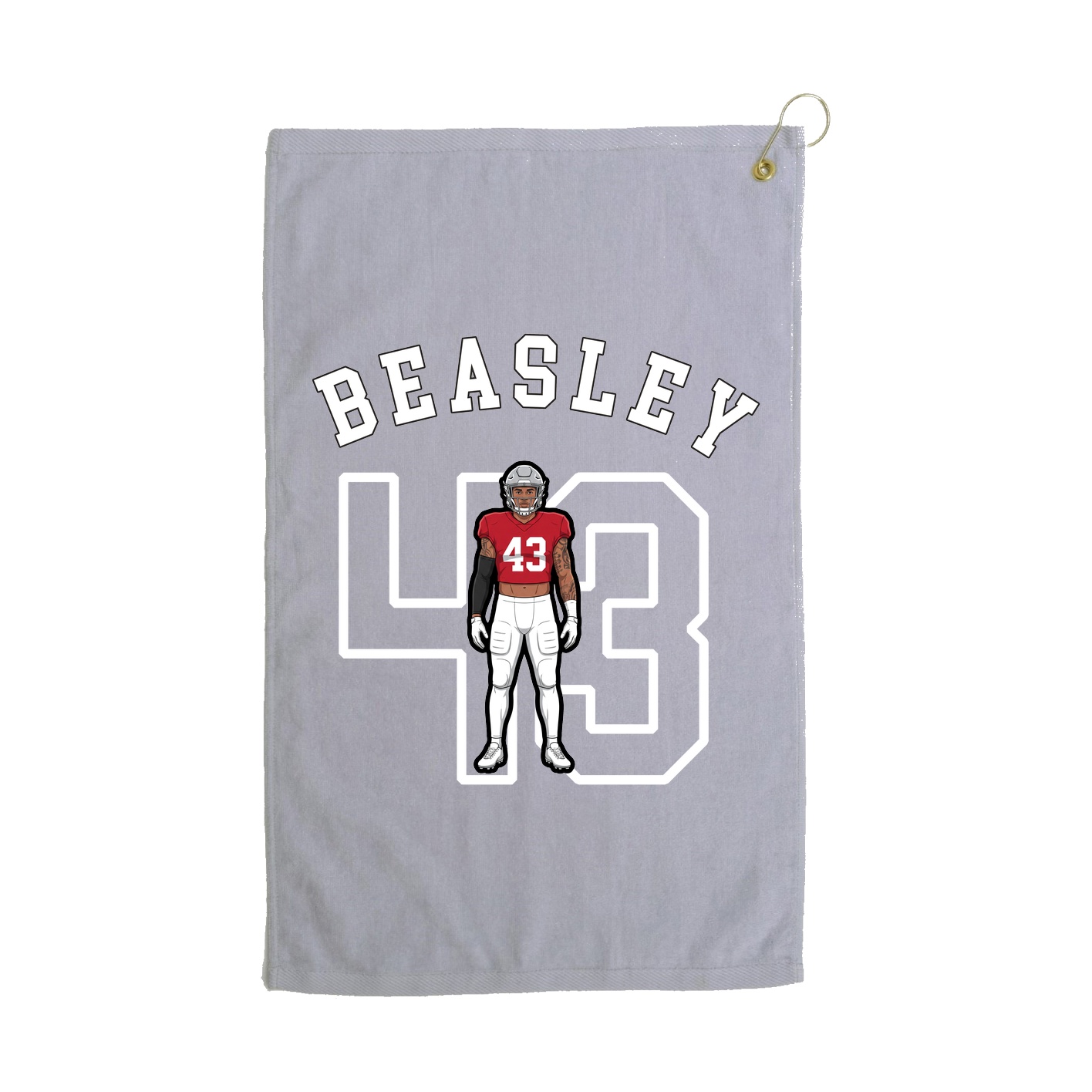 Golf Towel — Shirsey Arch in Grey