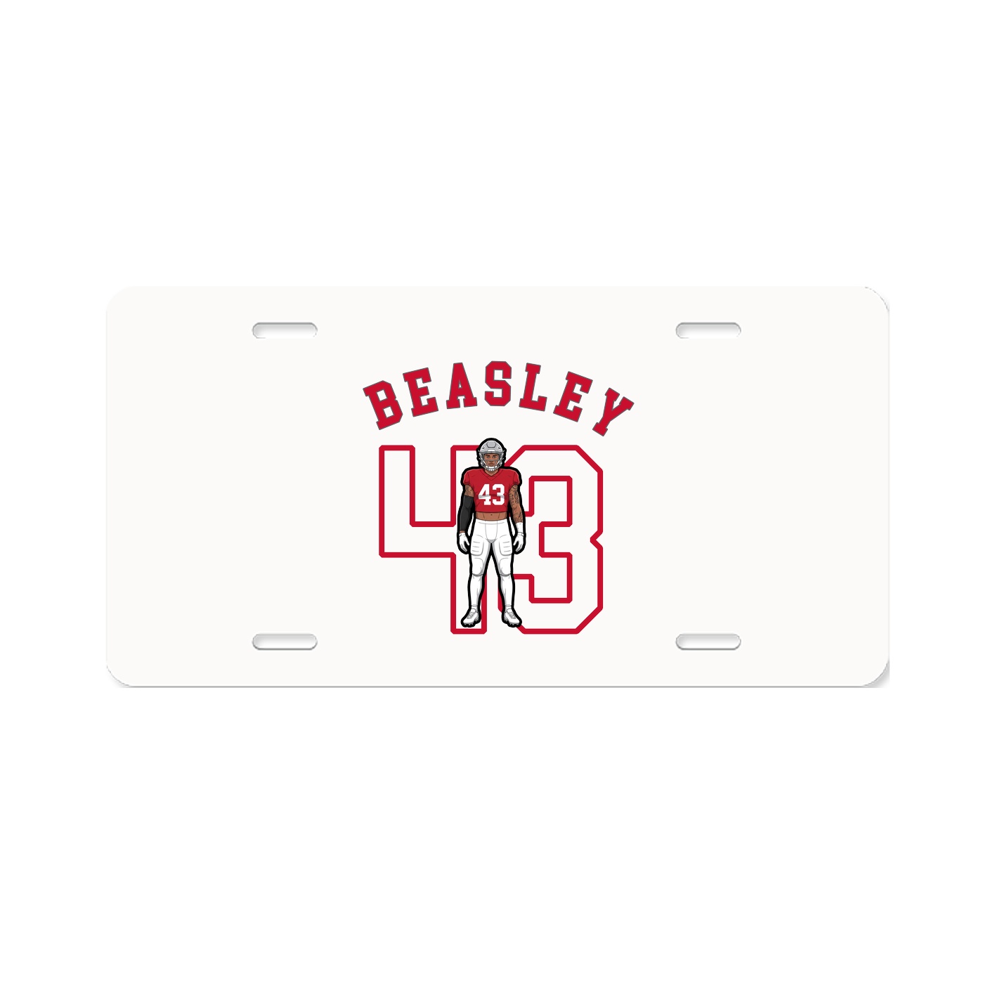 License Plate — Shirsey Arch in Classic