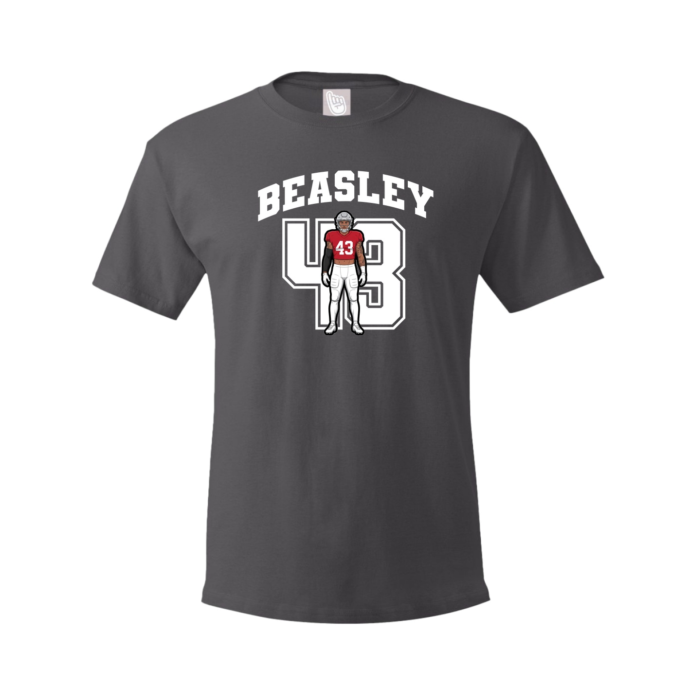 Tee — Number in Grey