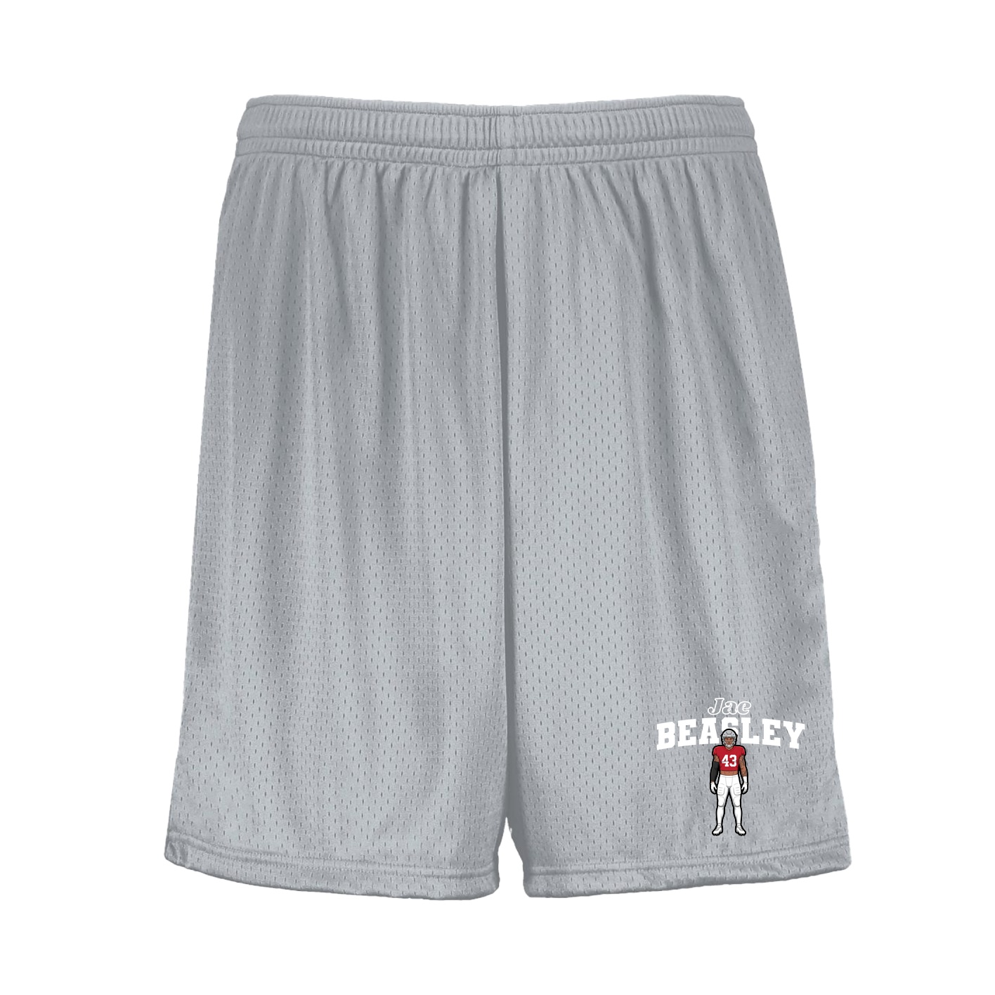 Shorts — Name Arch in Silver