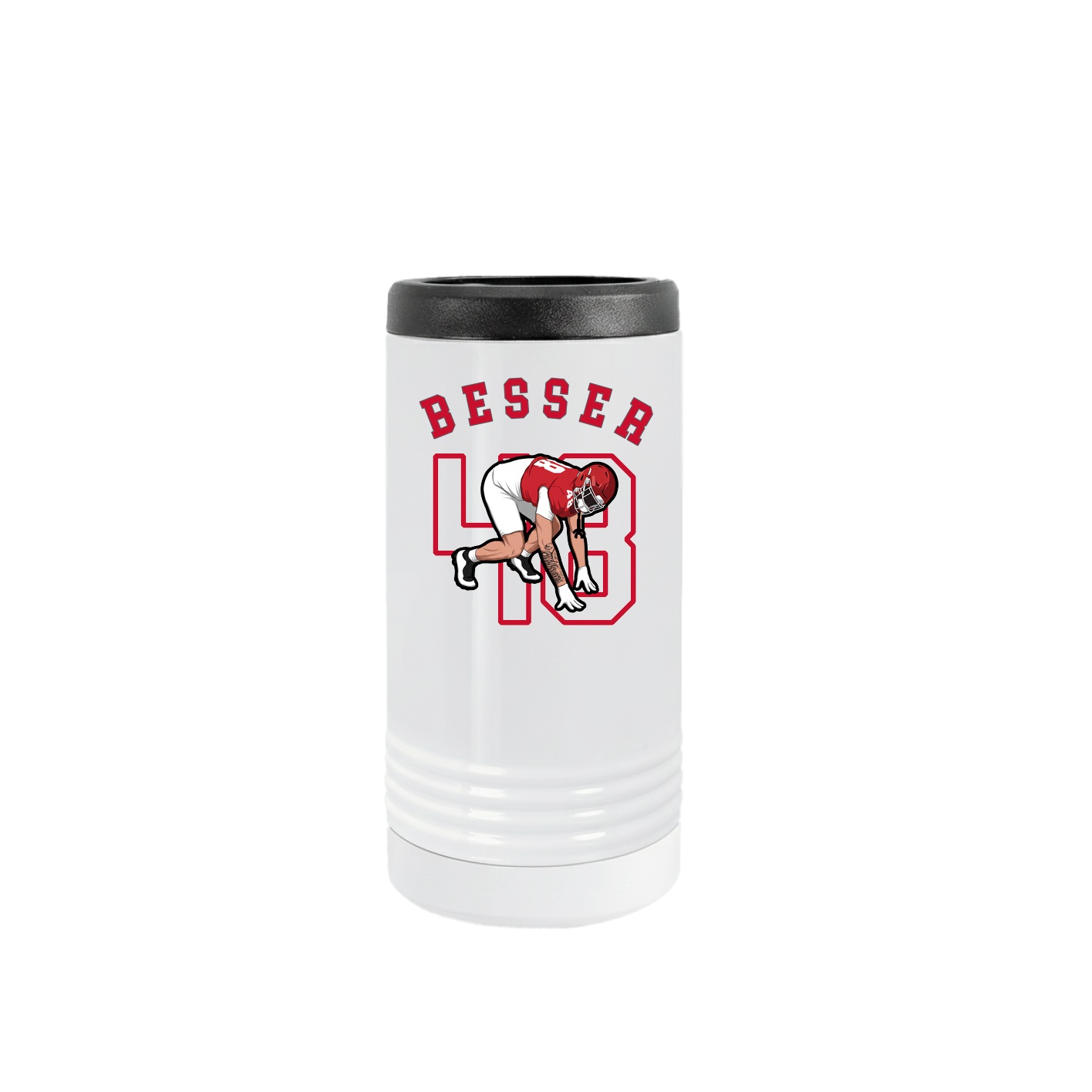 Slim Beverage Holder — Shirsey Arch in White