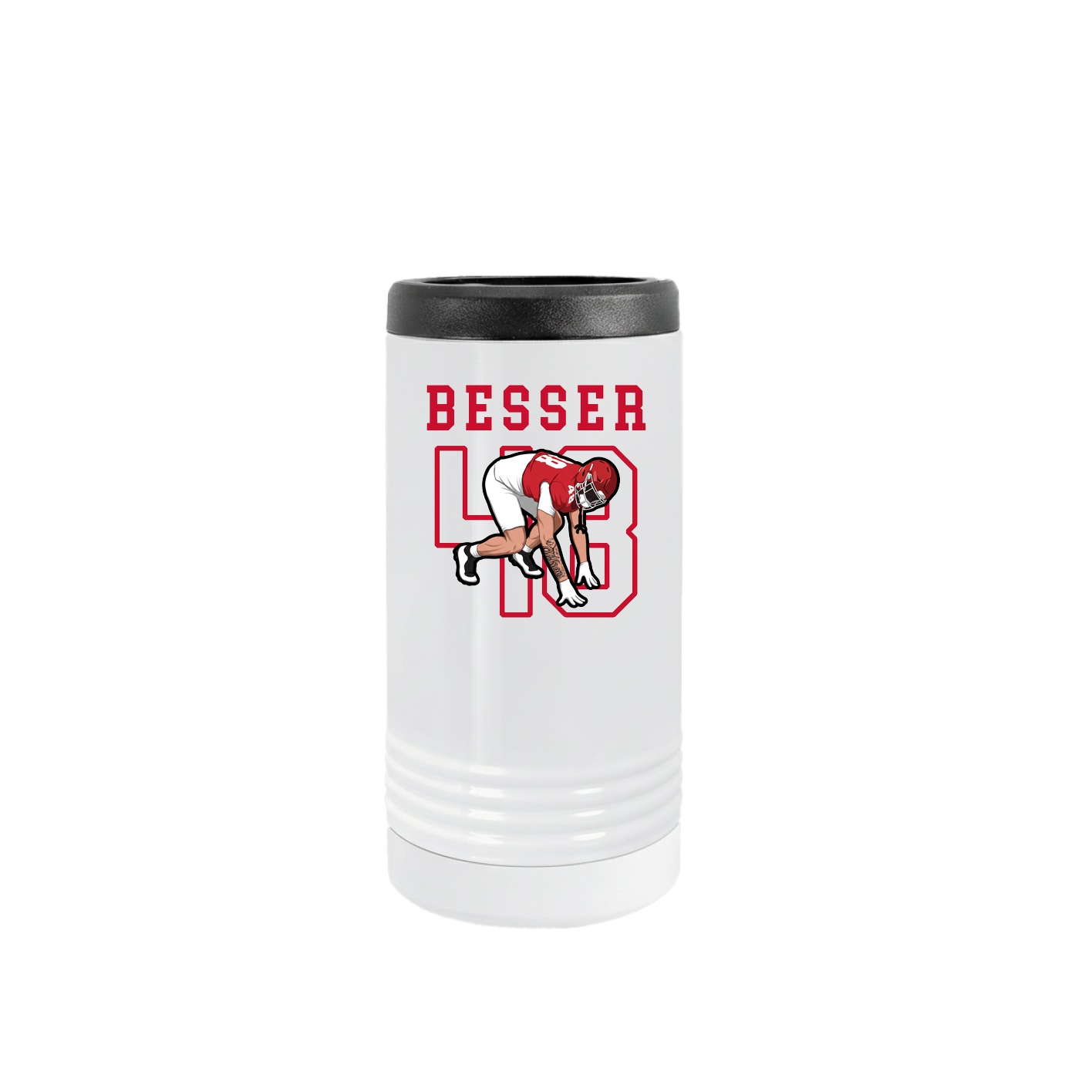 Slim Beverage Holder — Shirsey in White