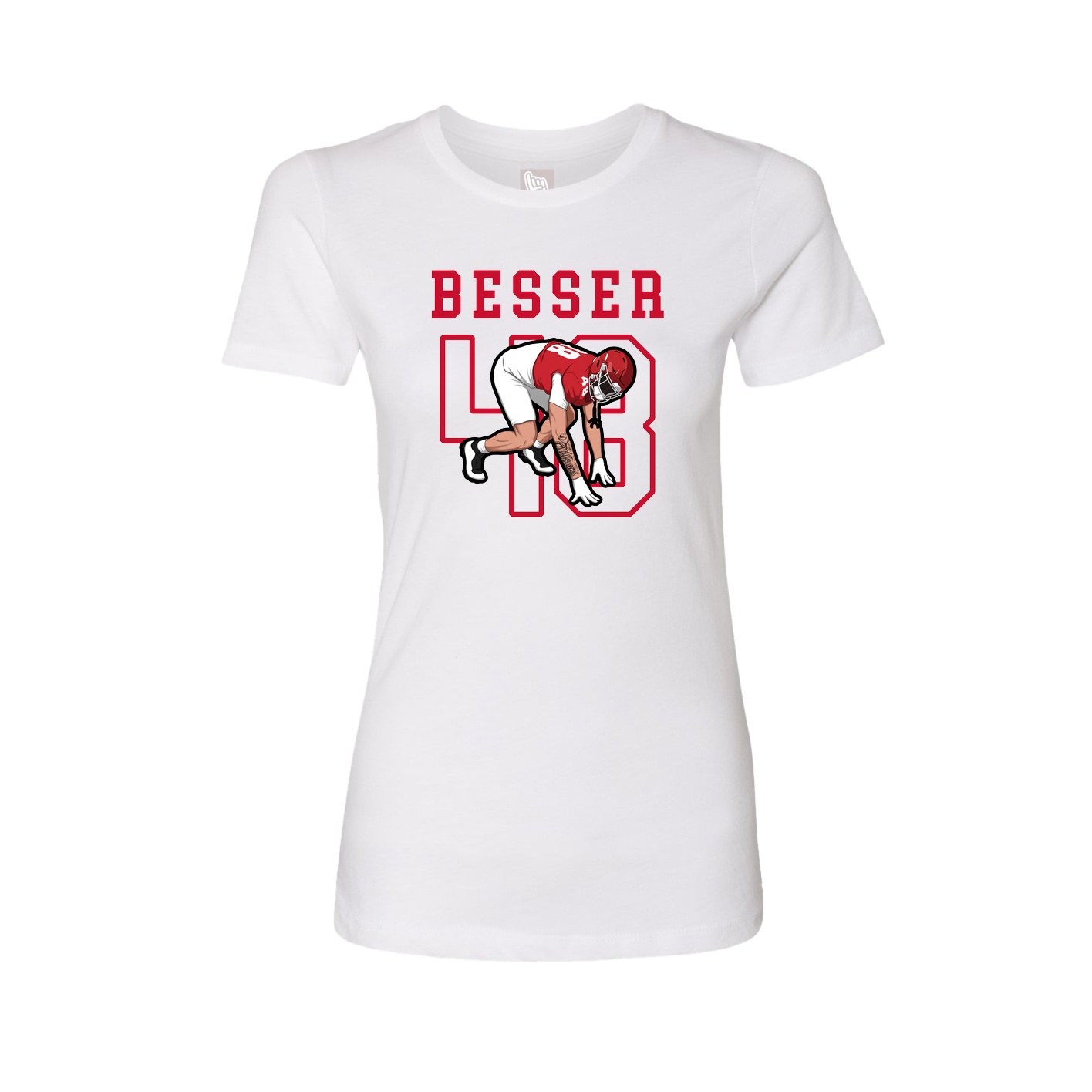 Fitted Women's Tee — Shirsey in White