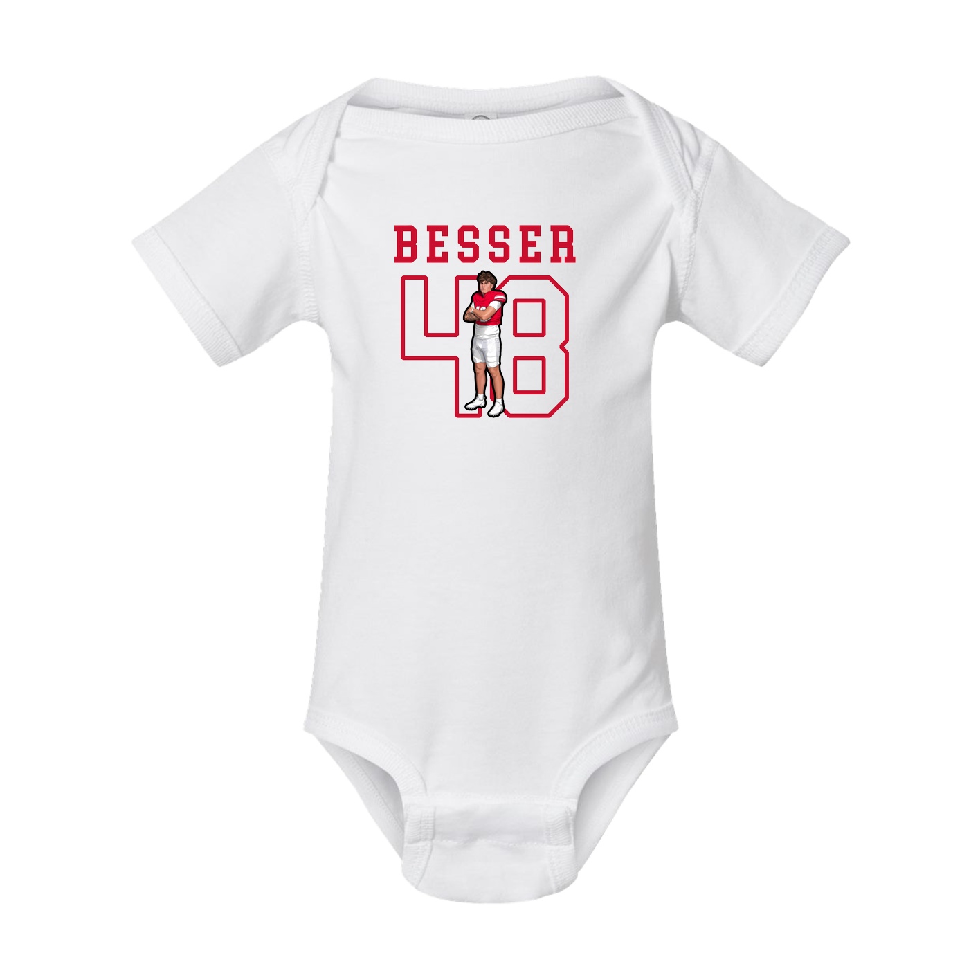 Baby Onesie — Shirsey in White