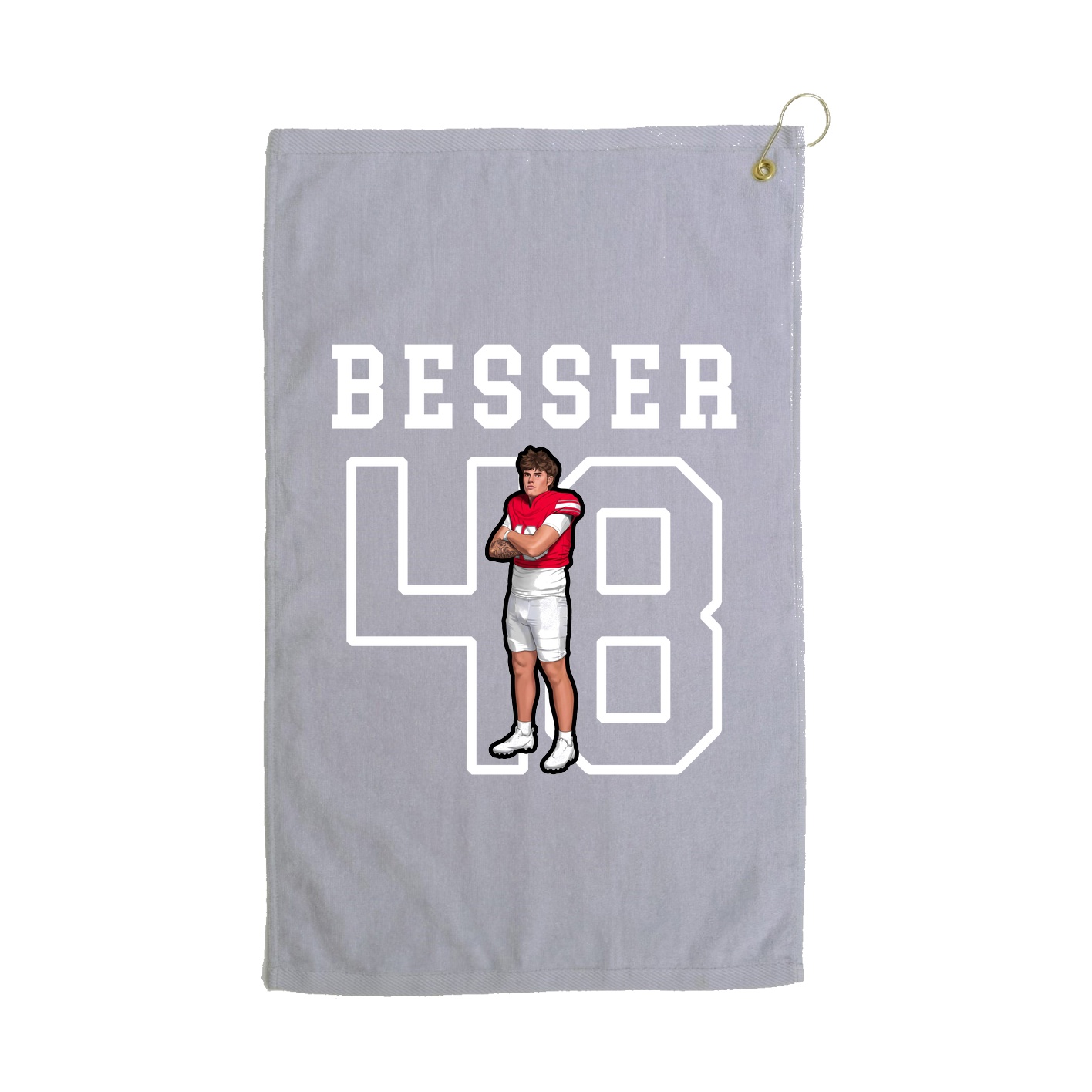Golf Towel — Shirsey in Grey