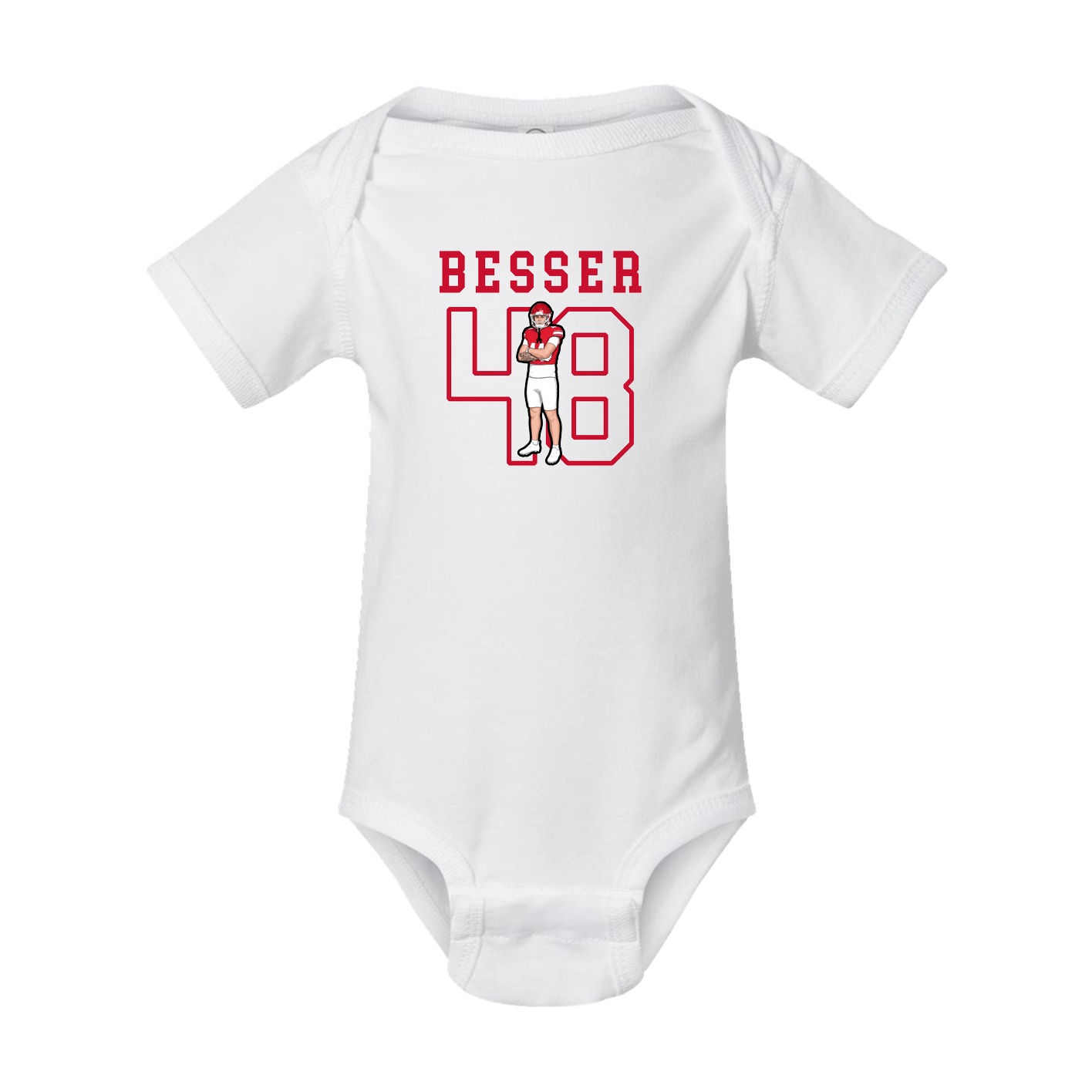 Baby Onesie — Shirsey in White