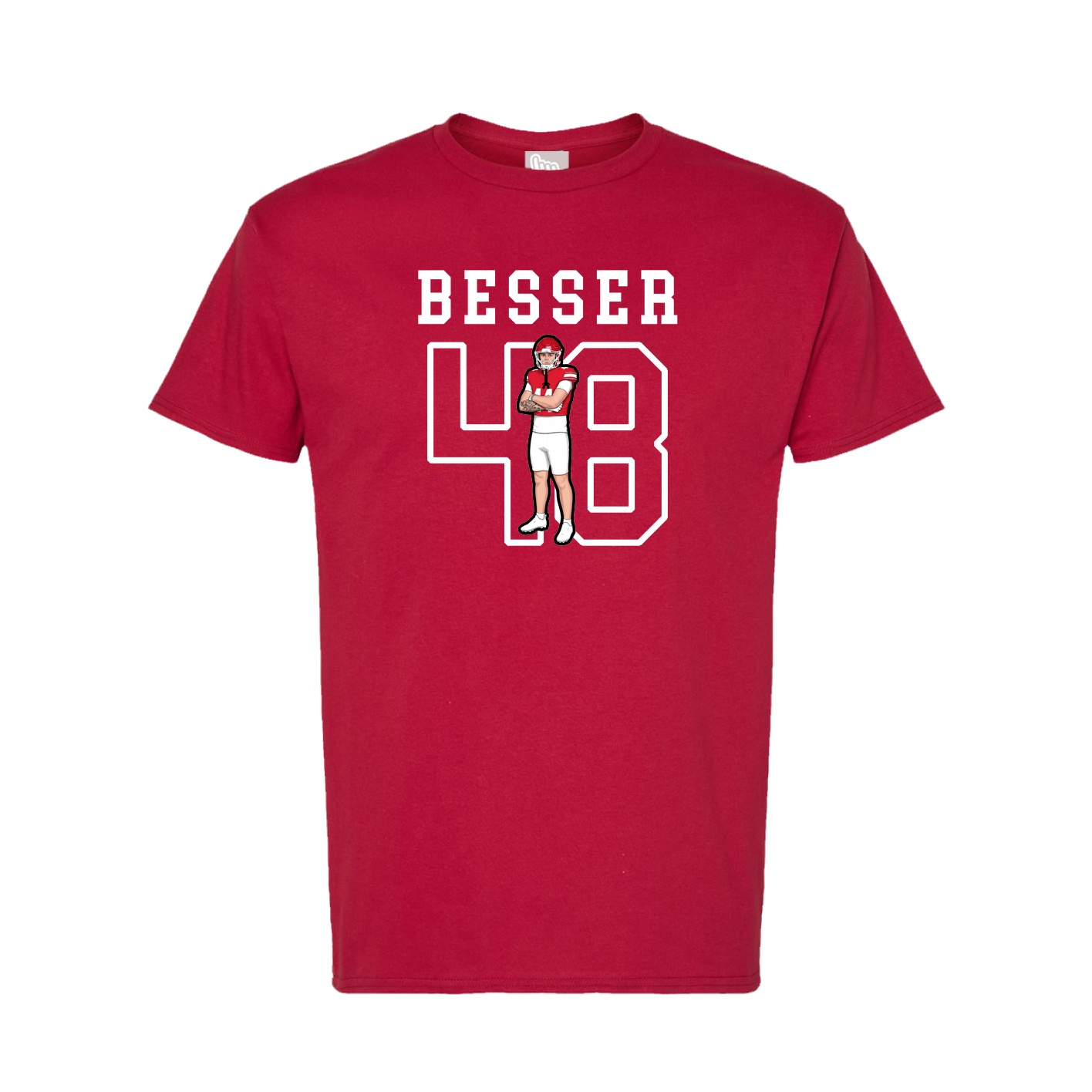 Tee — Shirsey in Crimson