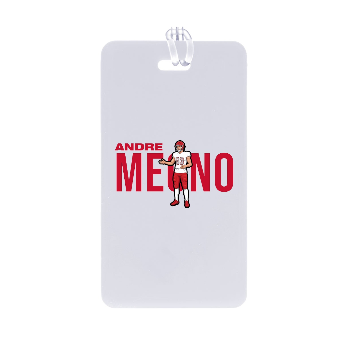 Bag Tag — Player Name in Classic