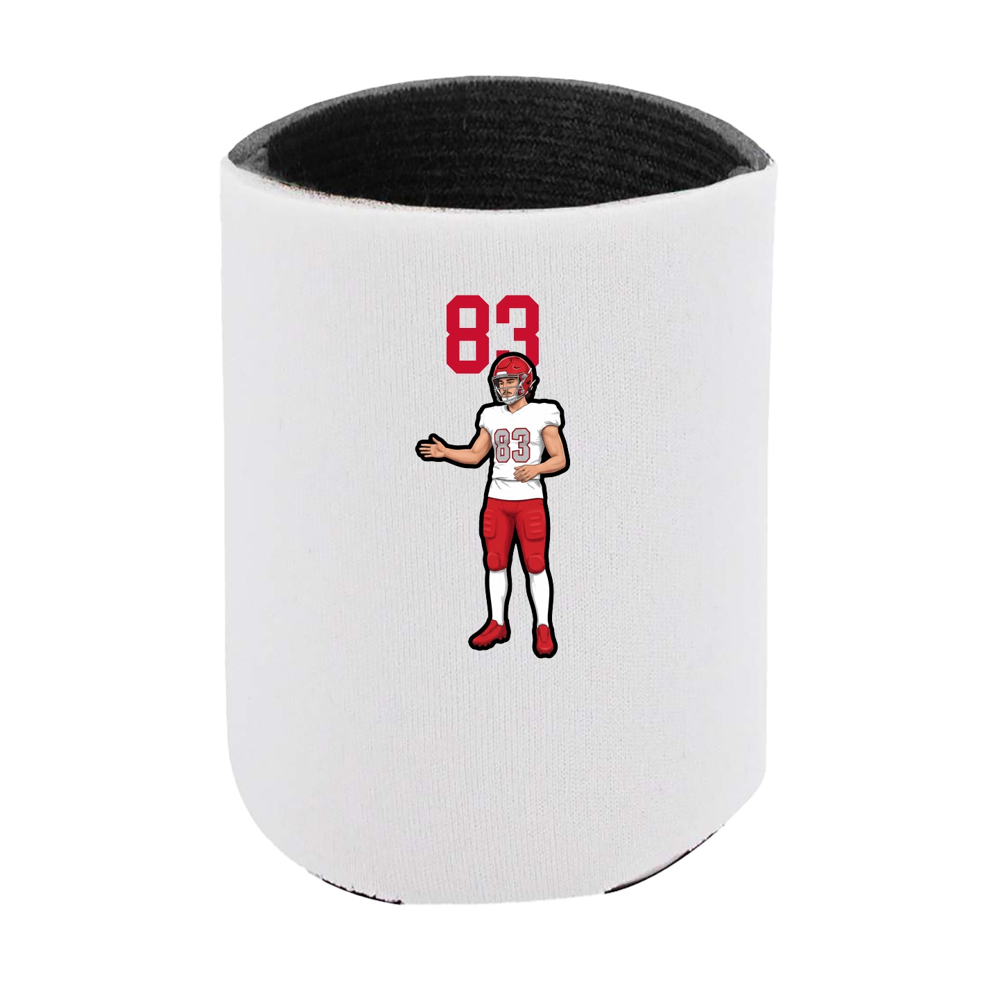 Can Holder — Number Top in White