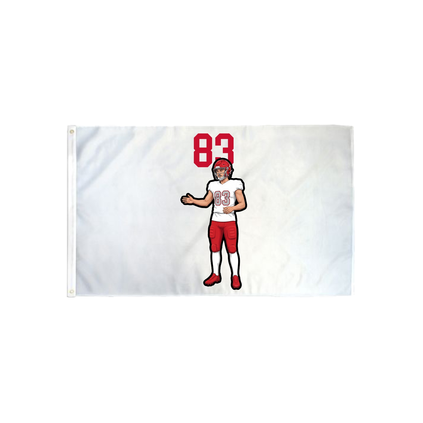 3x5 Flag — Number Top in Classic