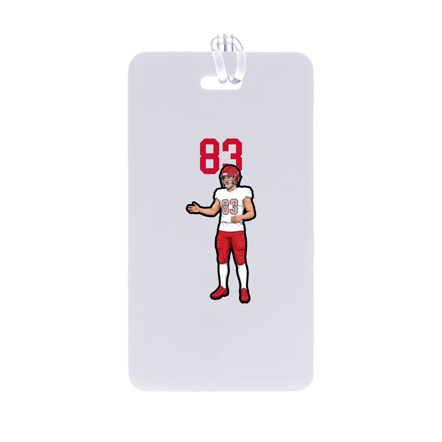 Bag Tag — Number Top in Classic