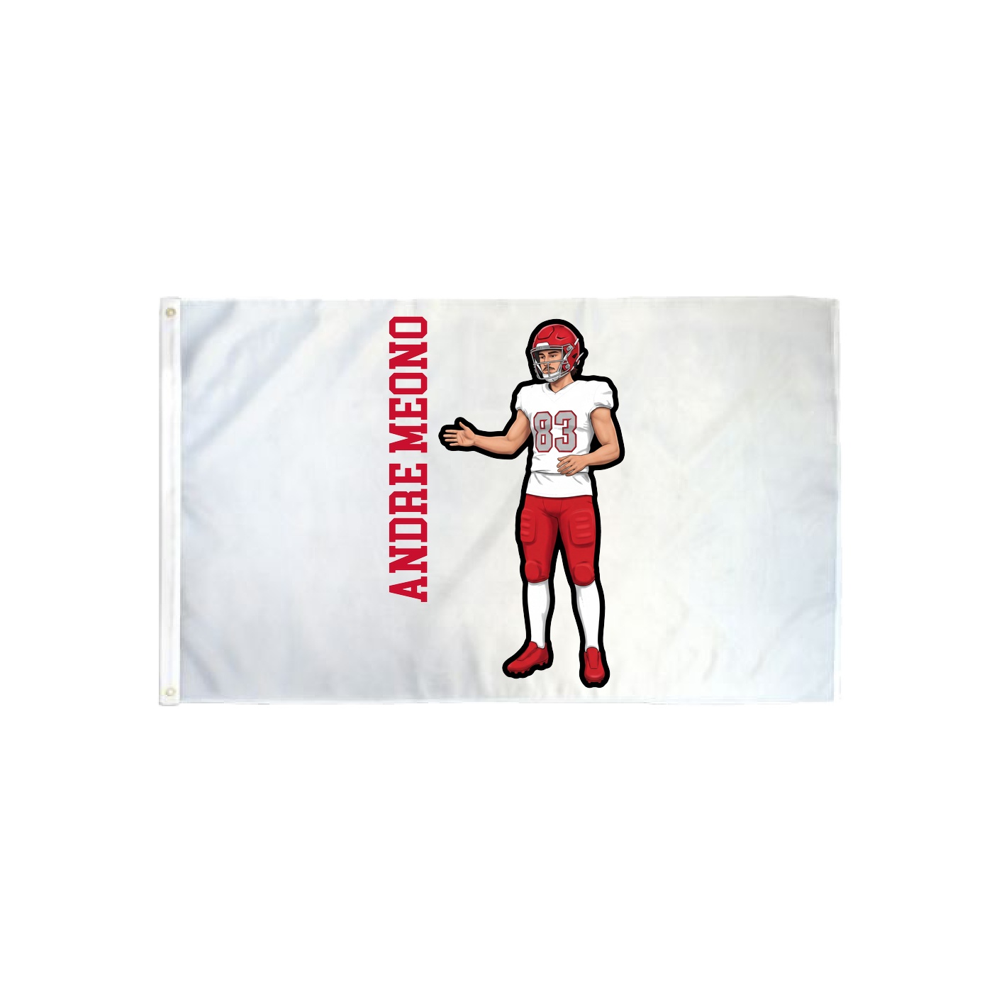 3x5 Flag — Name Vertical in Classic
