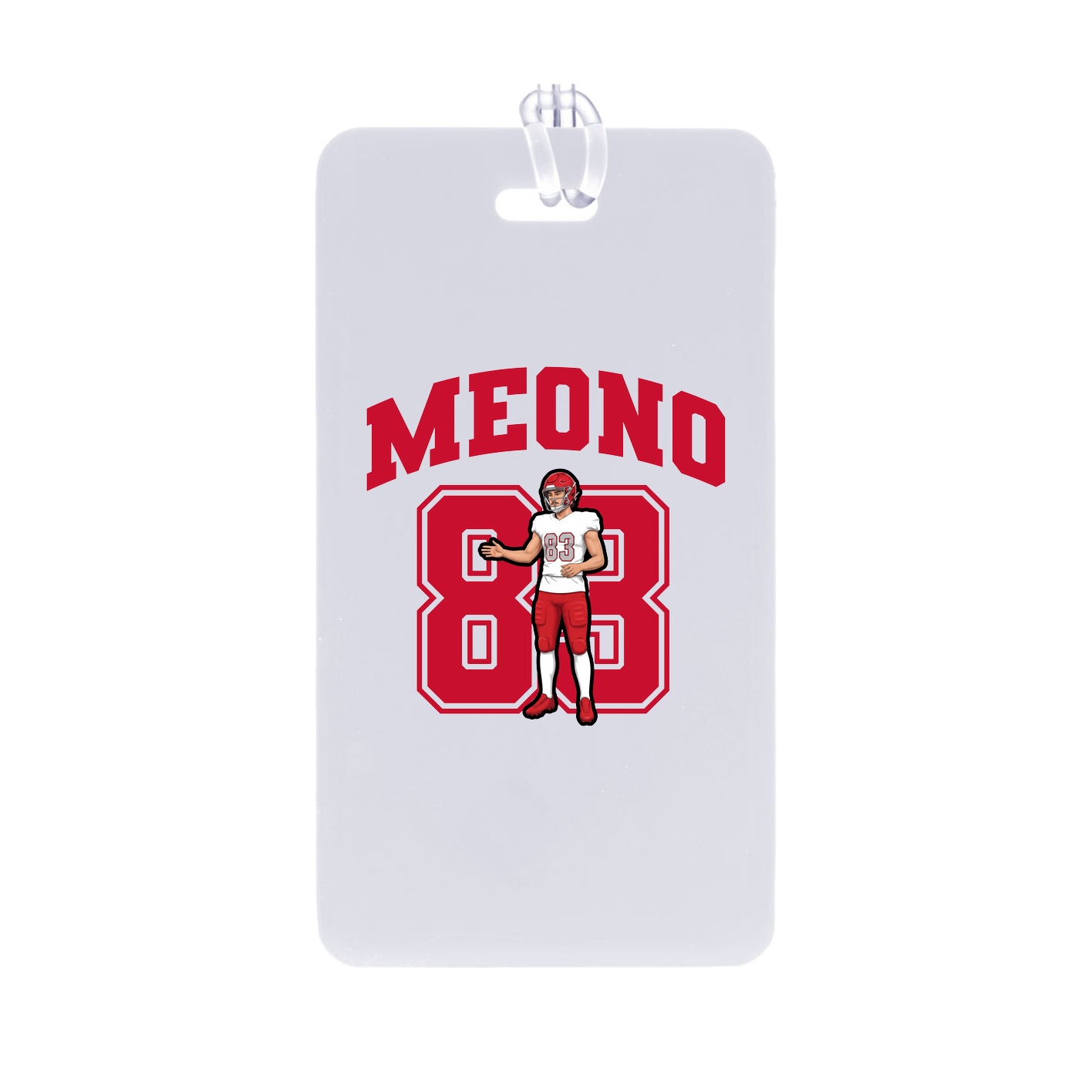 Bag Tag — Number in Classic