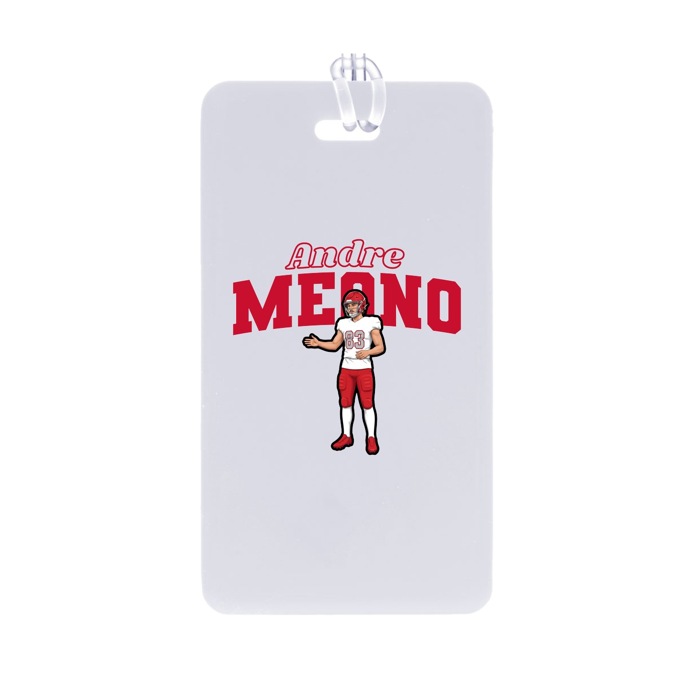 Bag Tag — Name Arch in Classic