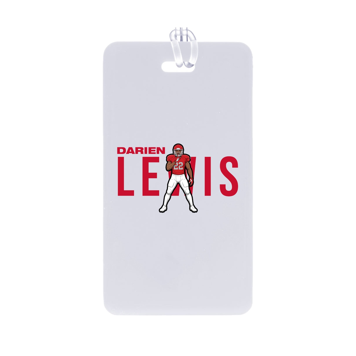 Bag Tag — Player Name in Classic