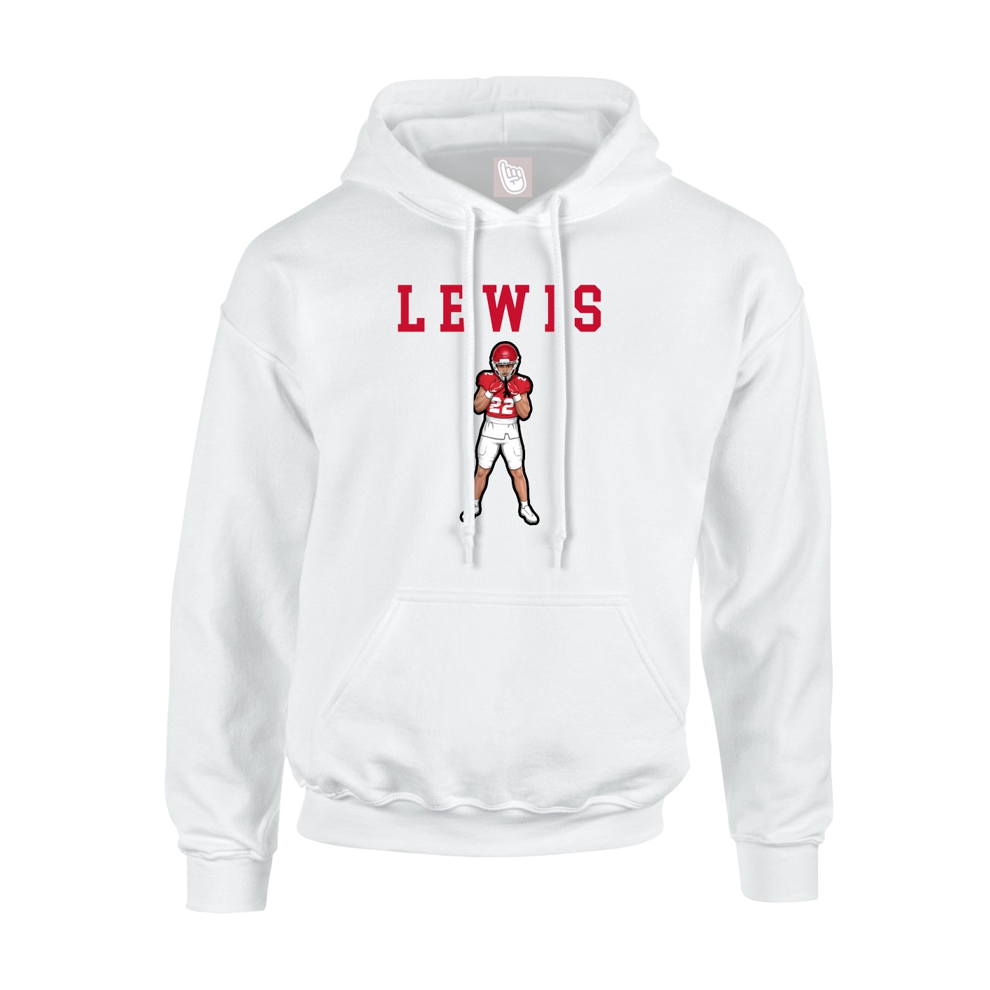 Youth Hoodie — Shirsey in White