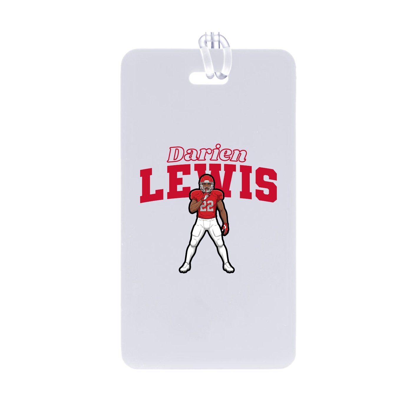 Bag Tag — Name Arch in Classic