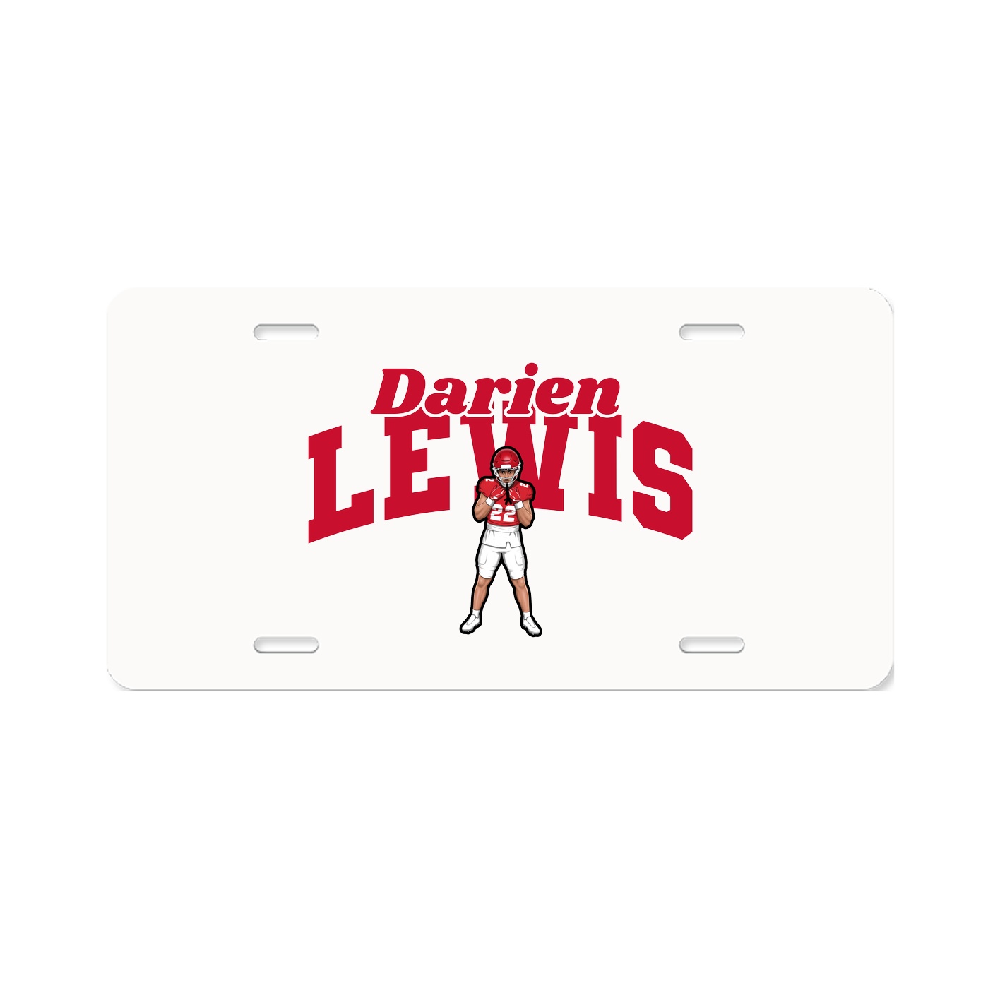 License Plate — Signature Arch in Classic