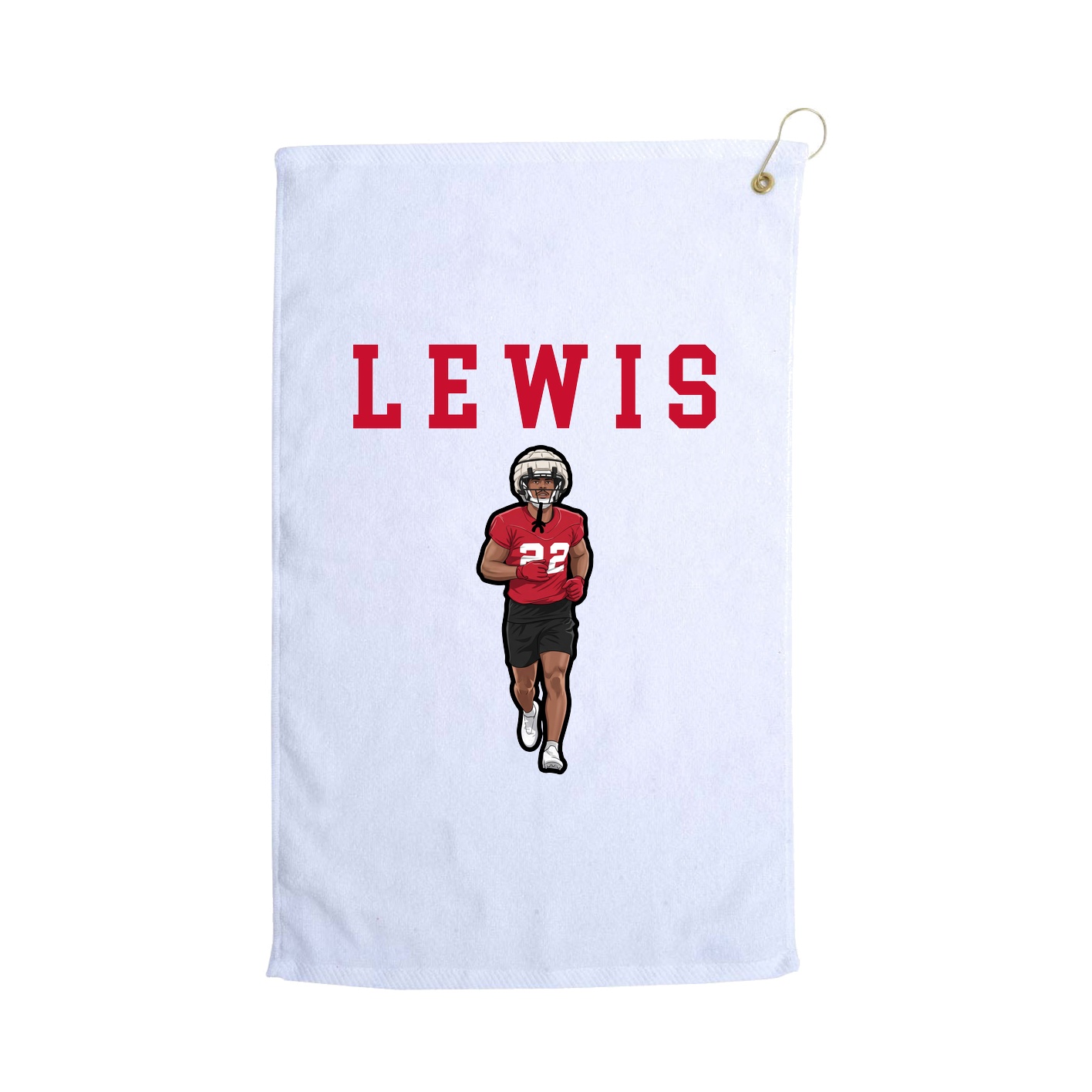 Golf Towel — Shirsey in White