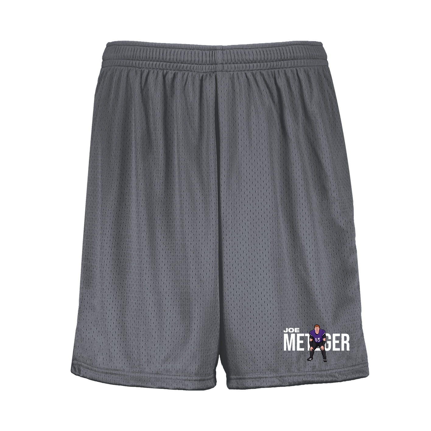 Shorts — Player Name in Grey