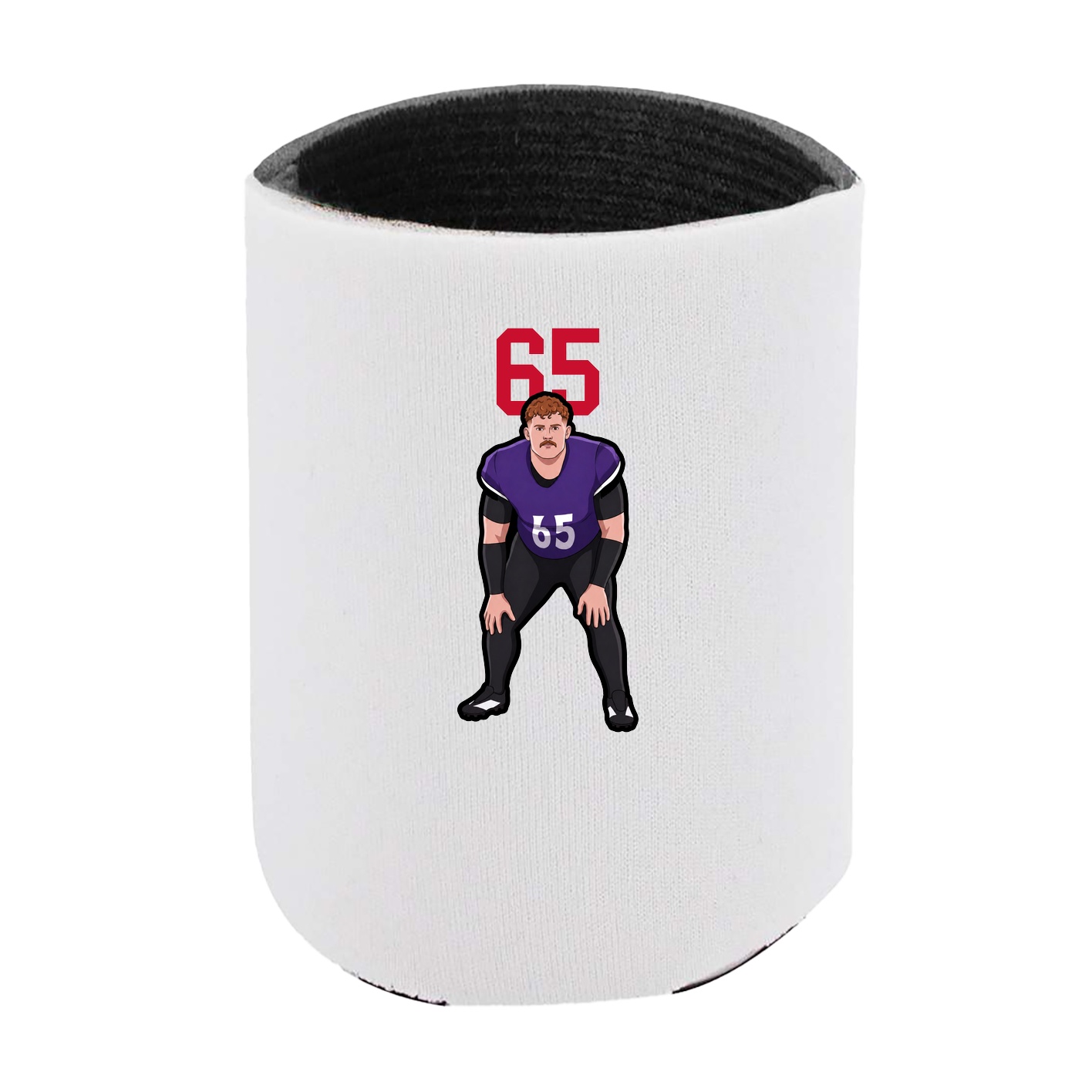 Can Holder — Number Top in White