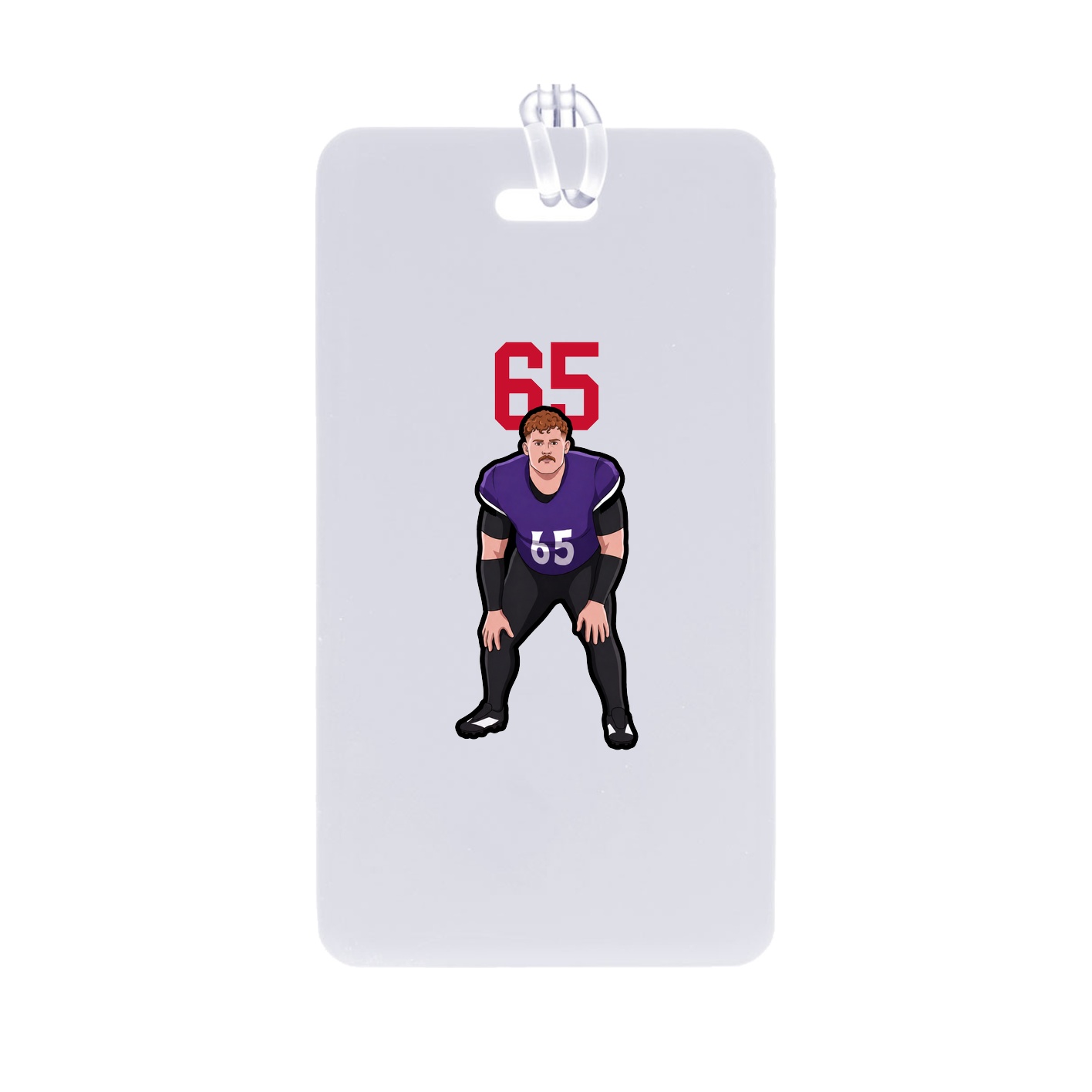 Bag Tag — Number Top in Classic