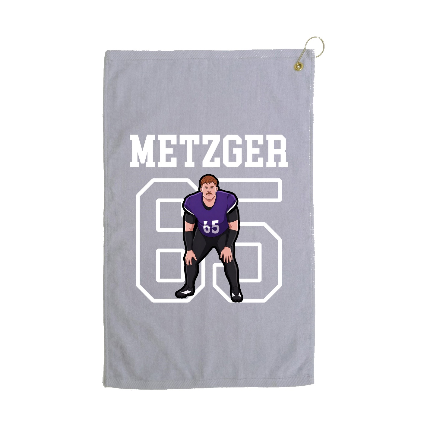 Golf Towel — Shirsey in Grey