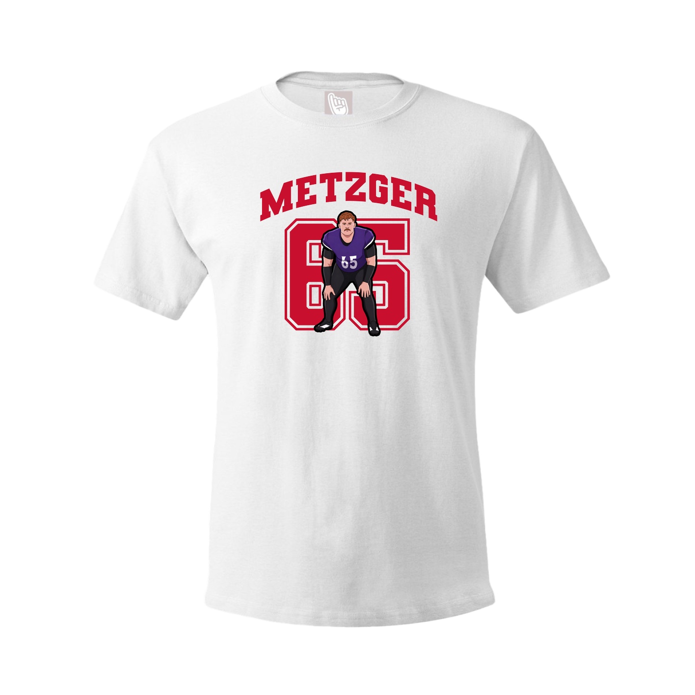Tee — Number in White