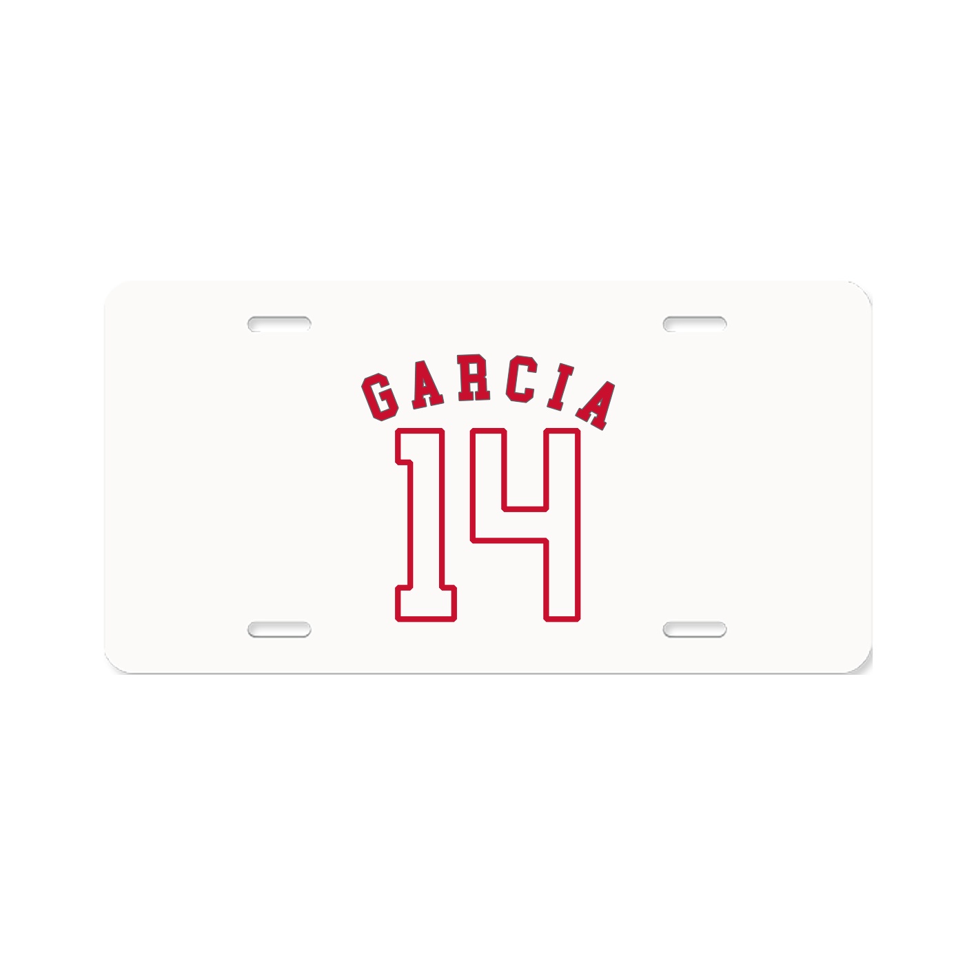 License Plate — Shirsey Arch in Classic