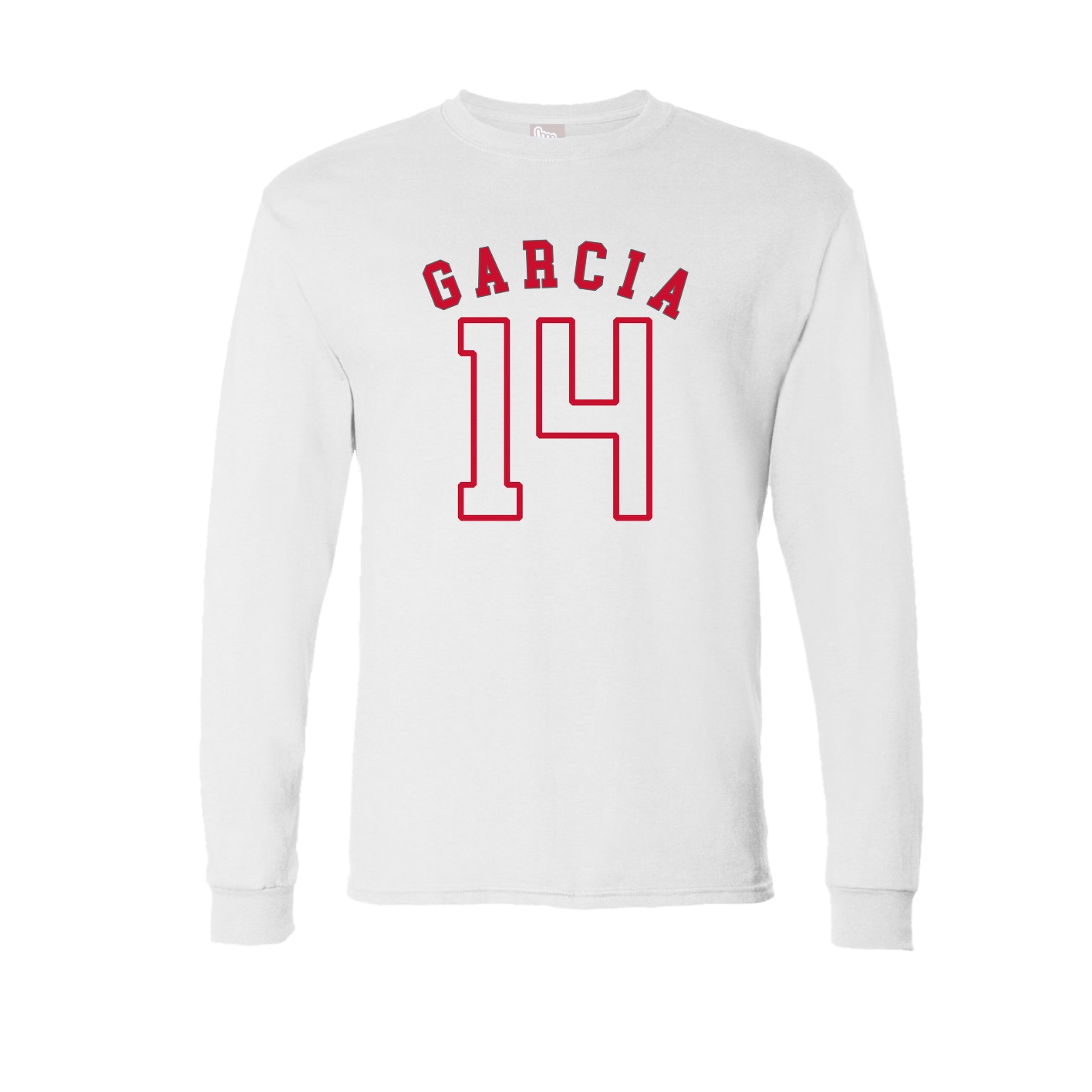 Long Sleeve Tee — Shirsey Arch in White