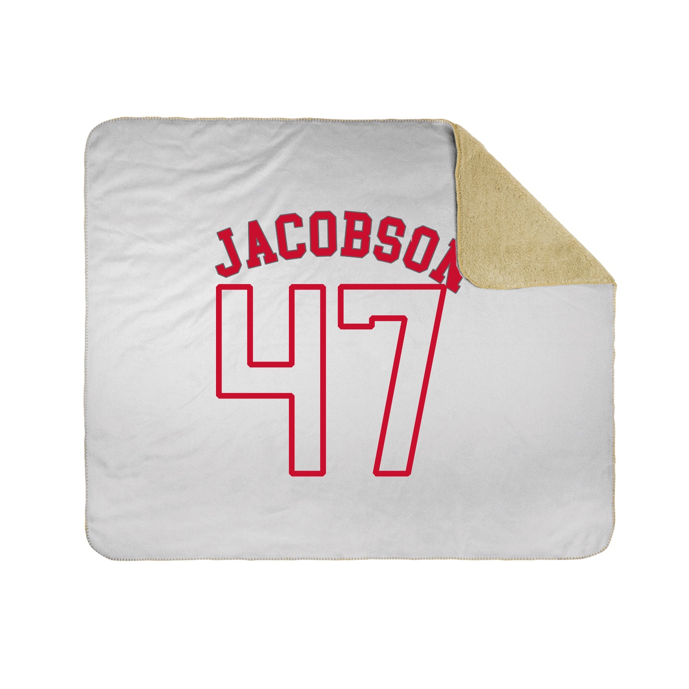 Throw Blanket — Shirsey Arch in White