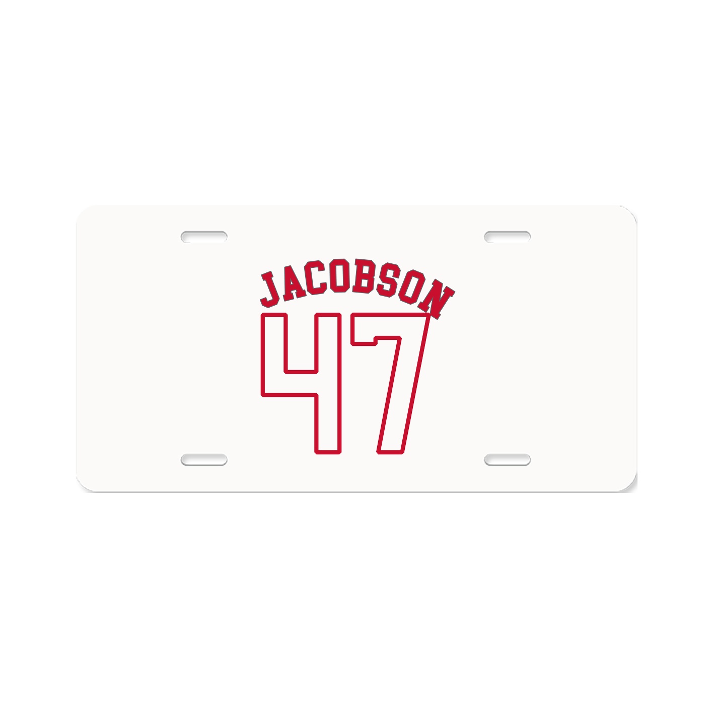 License Plate — Shirsey Arch in Classic