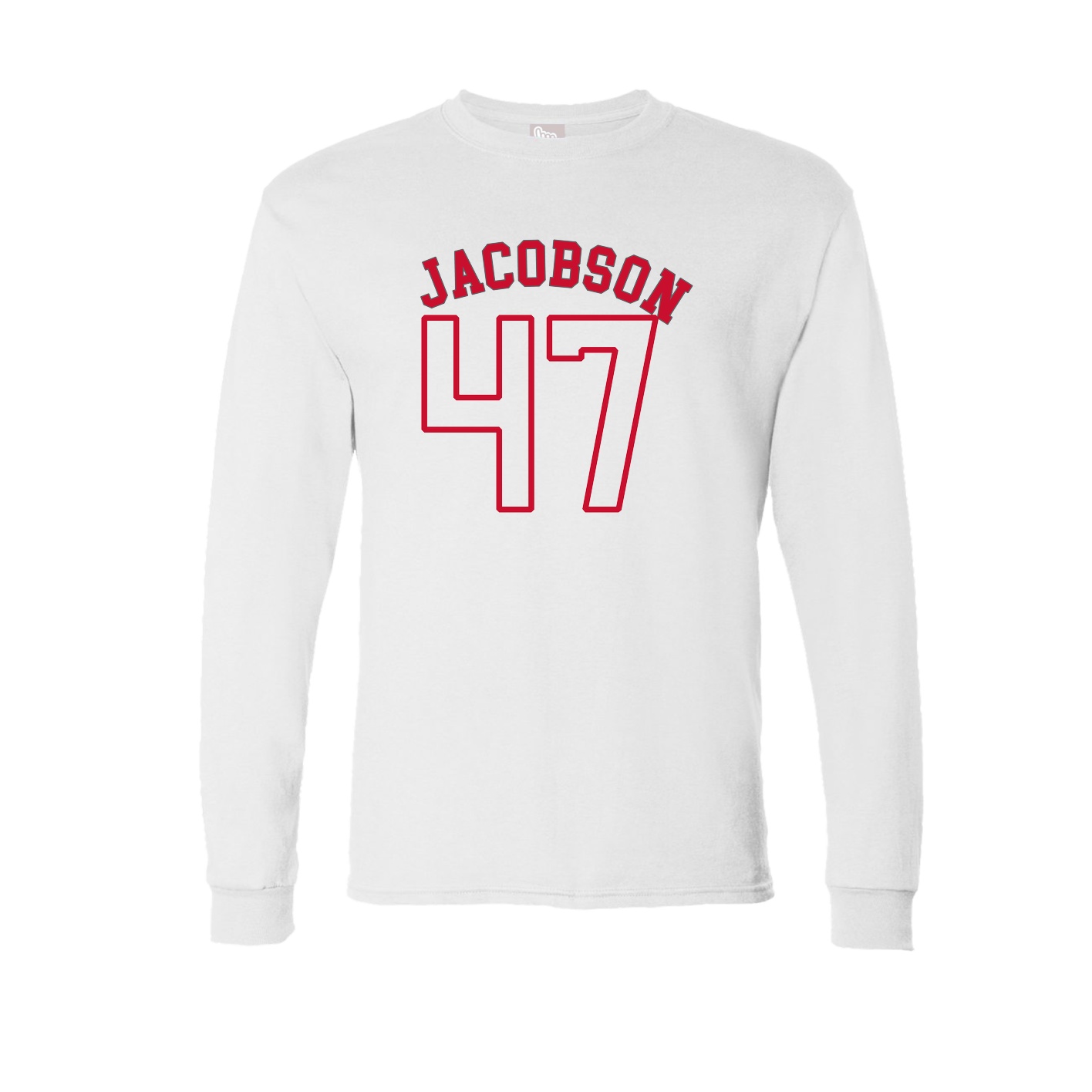Long Sleeve Tee — Shirsey Arch in White