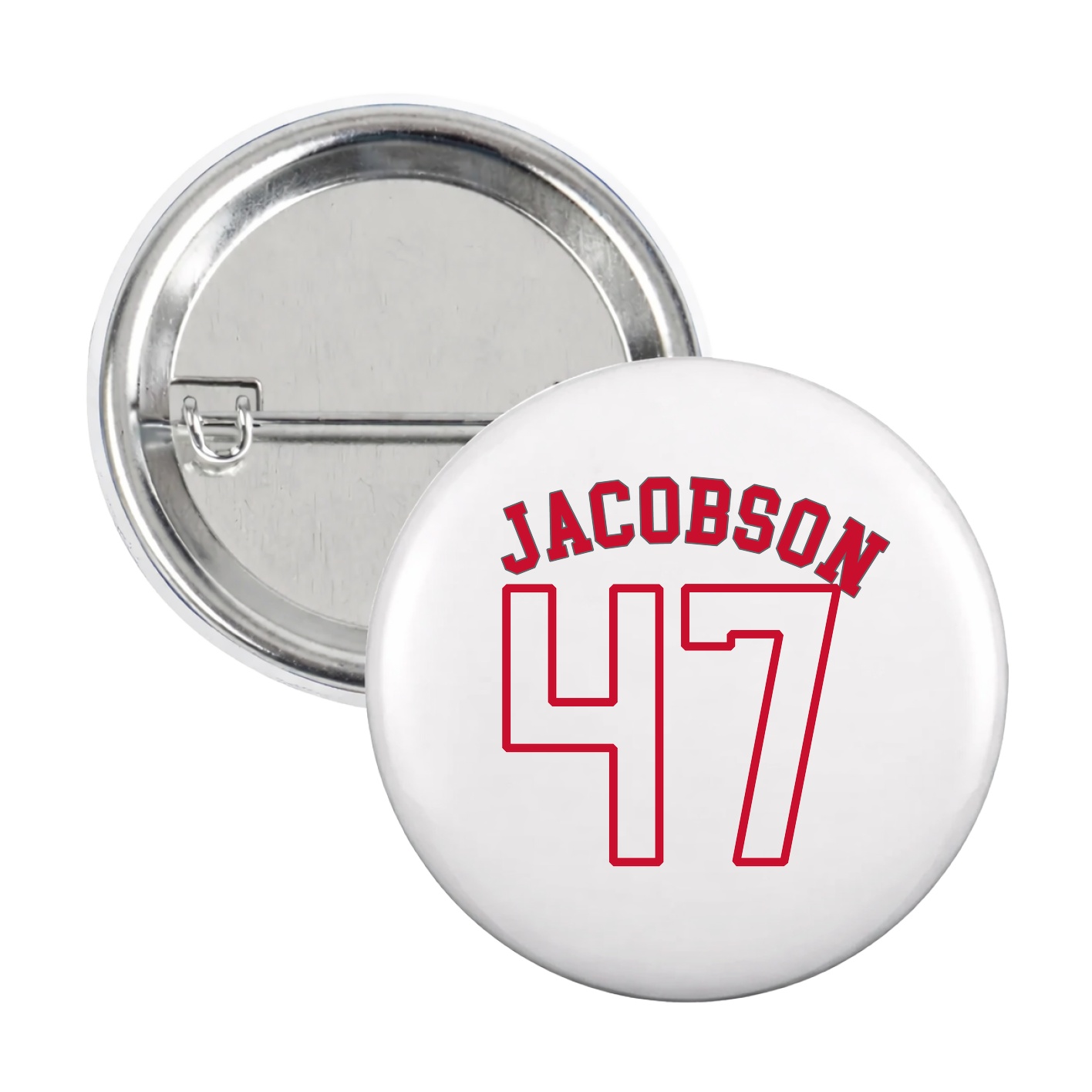 Game Day Button — Shirsey Arch in White