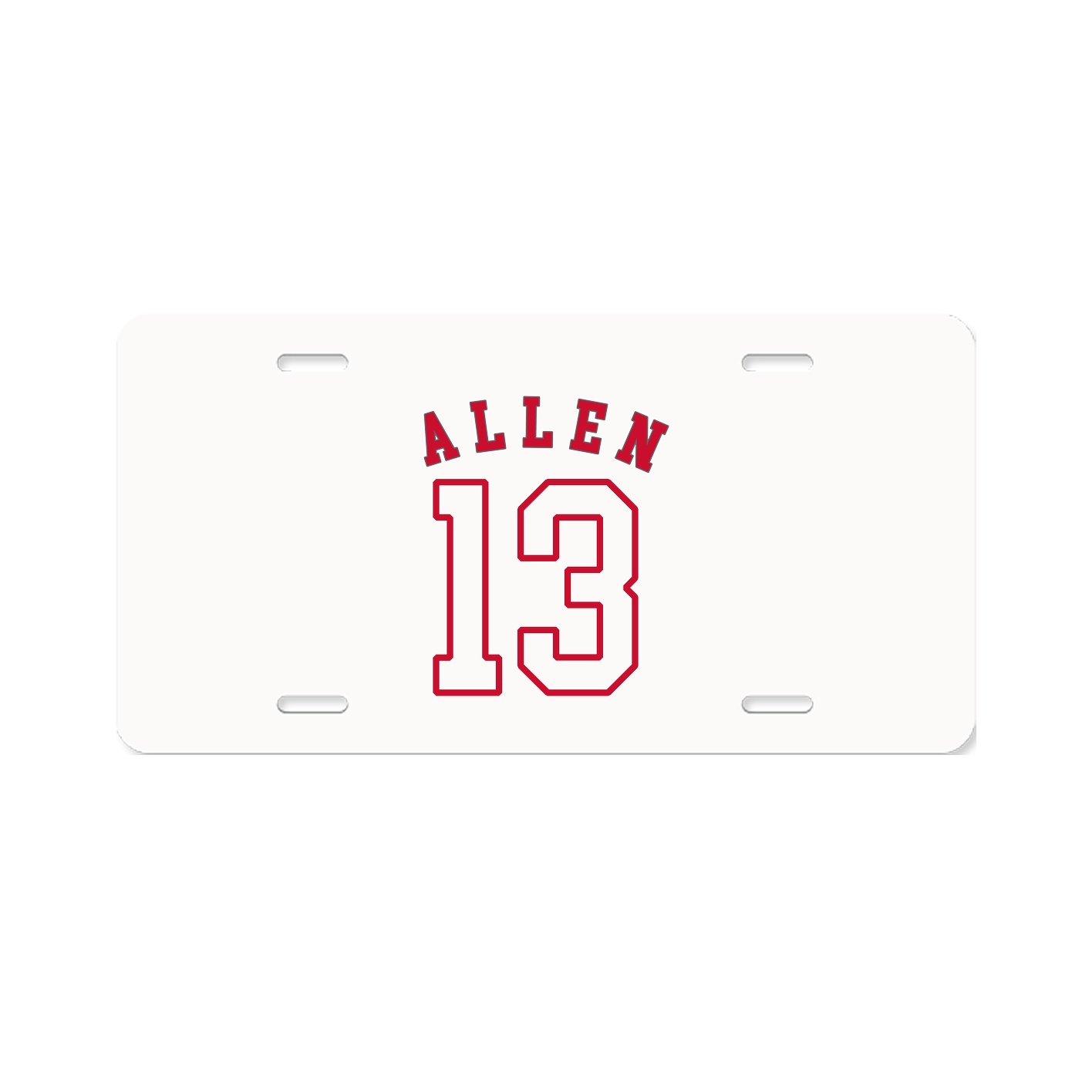 License Plate — Shirsey Arch in Classic