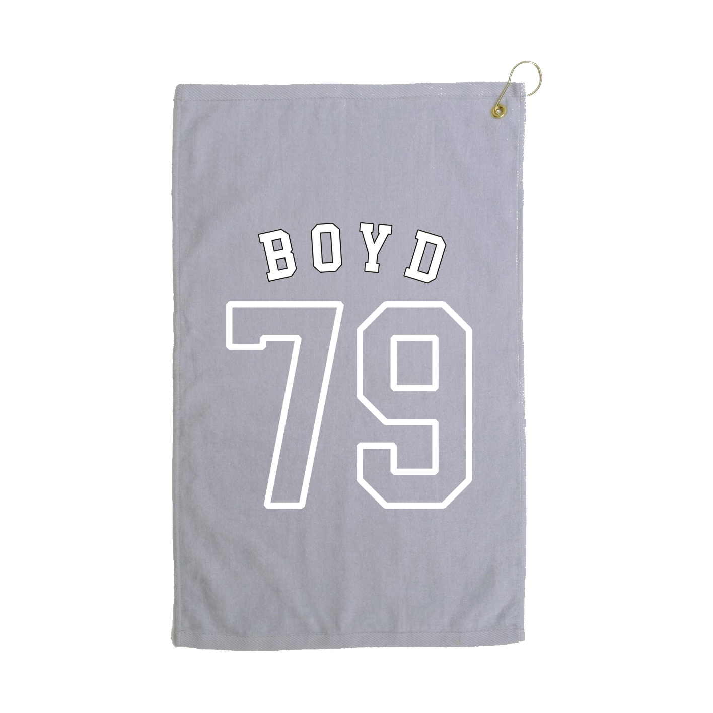 Golf Towel — Shirsey Arch in Grey