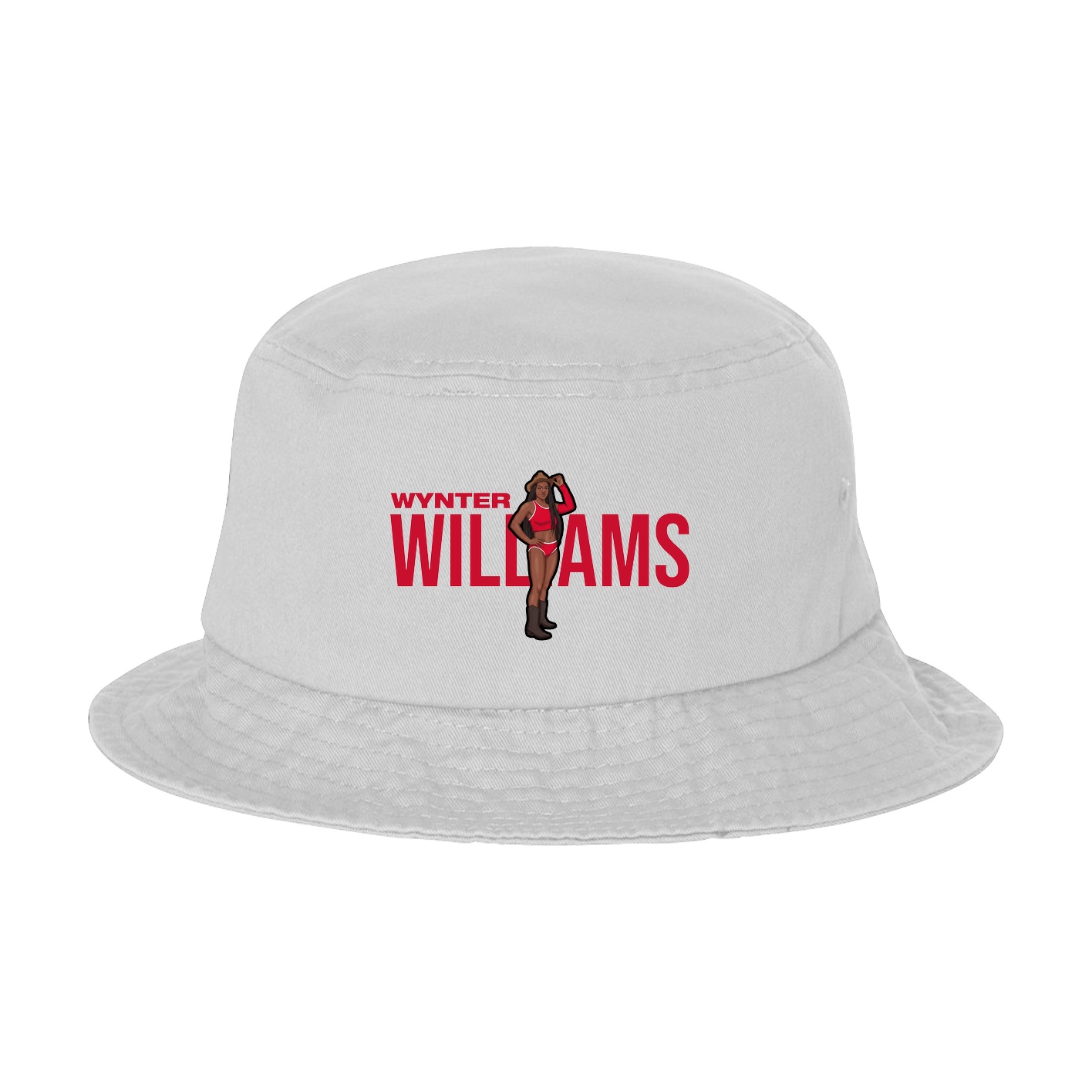 Bucket Cap — Player Name in White