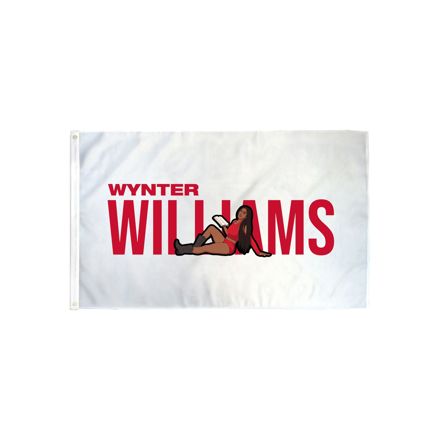 3x5 Flag — Player Name in Classic