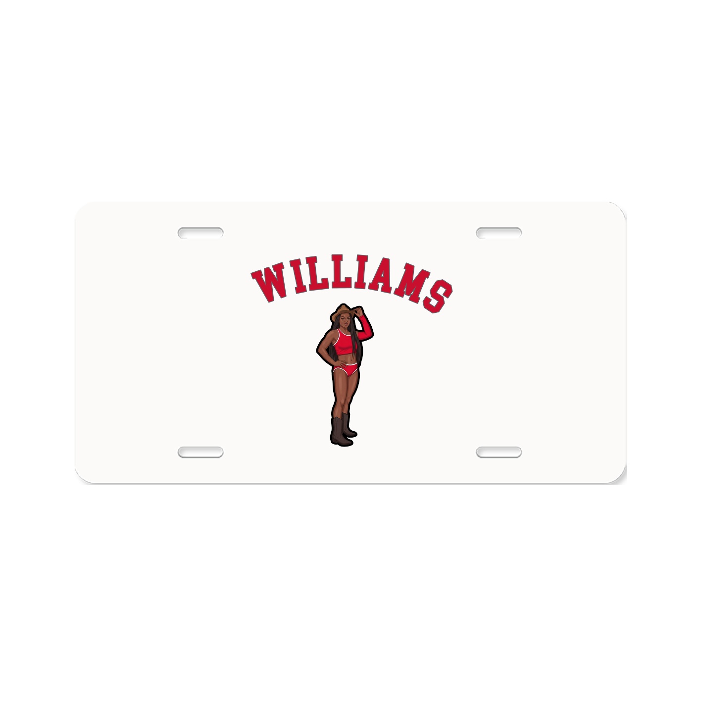 License Plate — Shirsey Arch in Classic