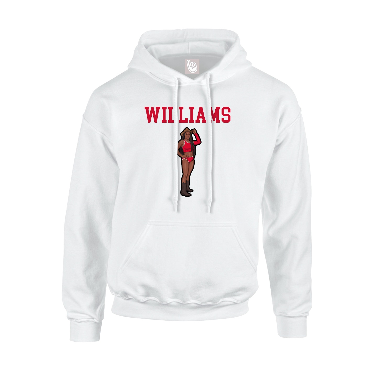 Youth Hoodie — Shirsey in White